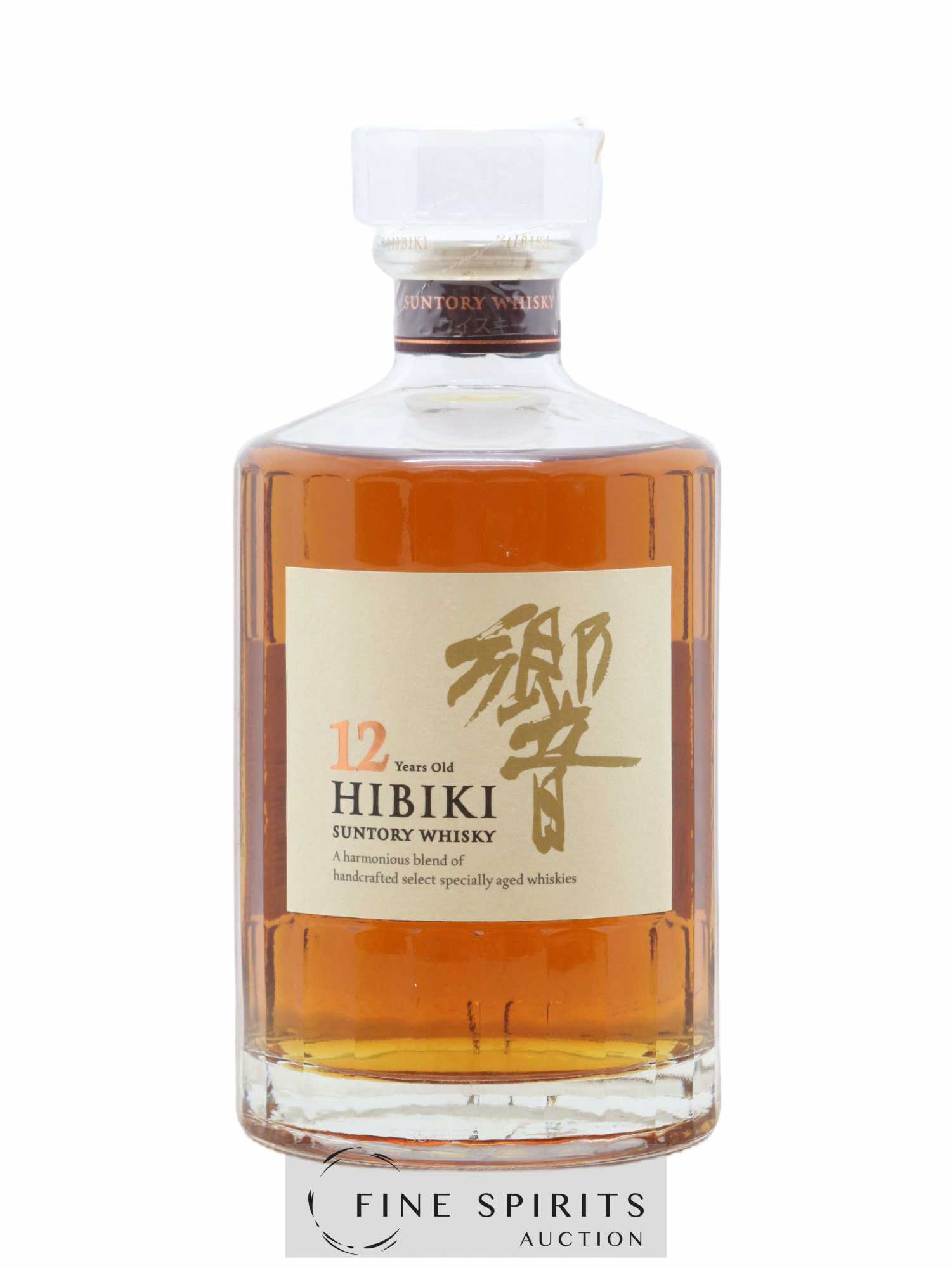 Hibiki 12 years Of. Suntory (70cl.) - Lot of 1 bottle - 1