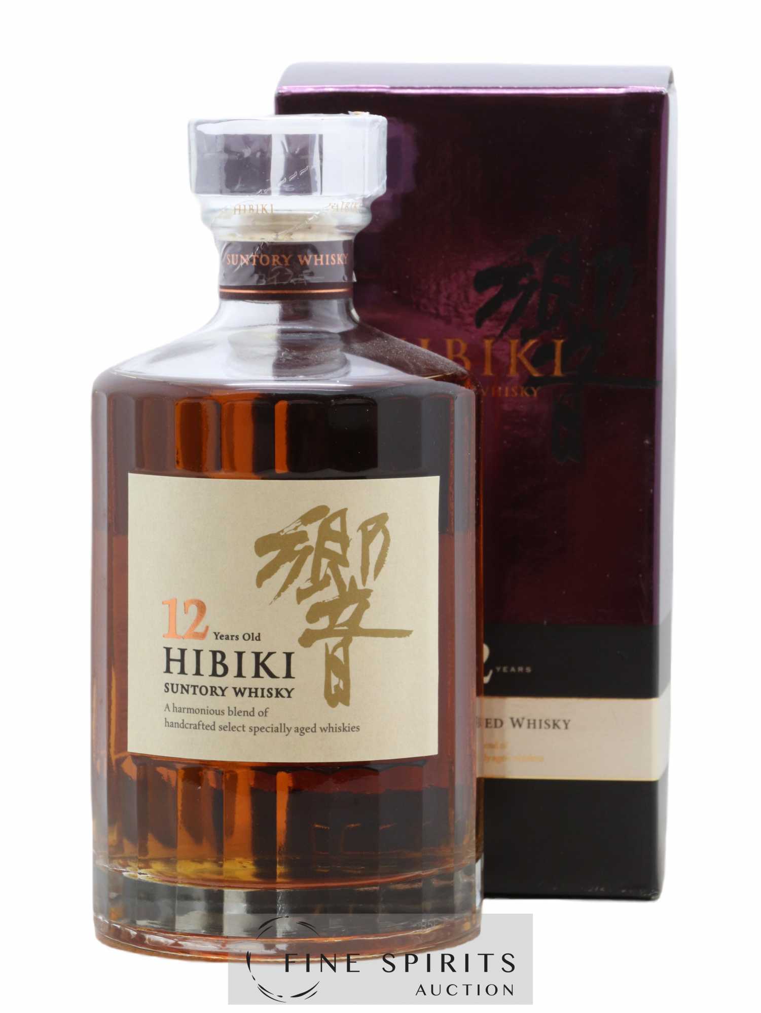 Hibiki 12 years Of. Suntory (70cl.) - Lot of 1 bottle - 0