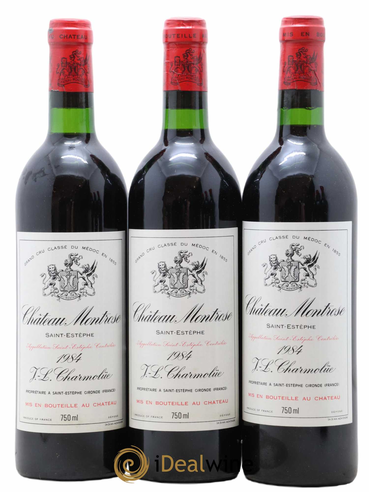Château Montrose 2ème Grand Cru Classé 1984 - Lot de 6 bouteilles - 1