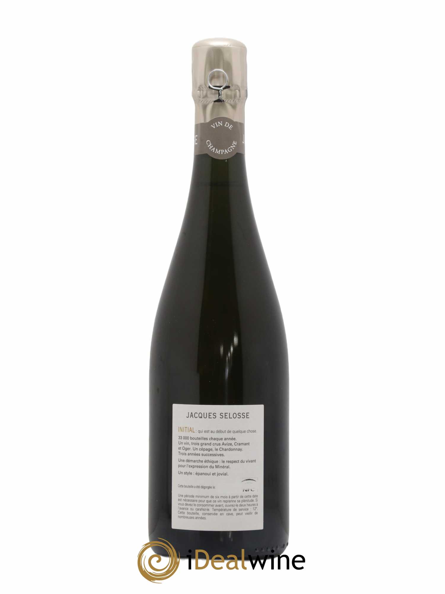 Initial Brut Jacques Selosse - Lot de 1 bouteille - 1