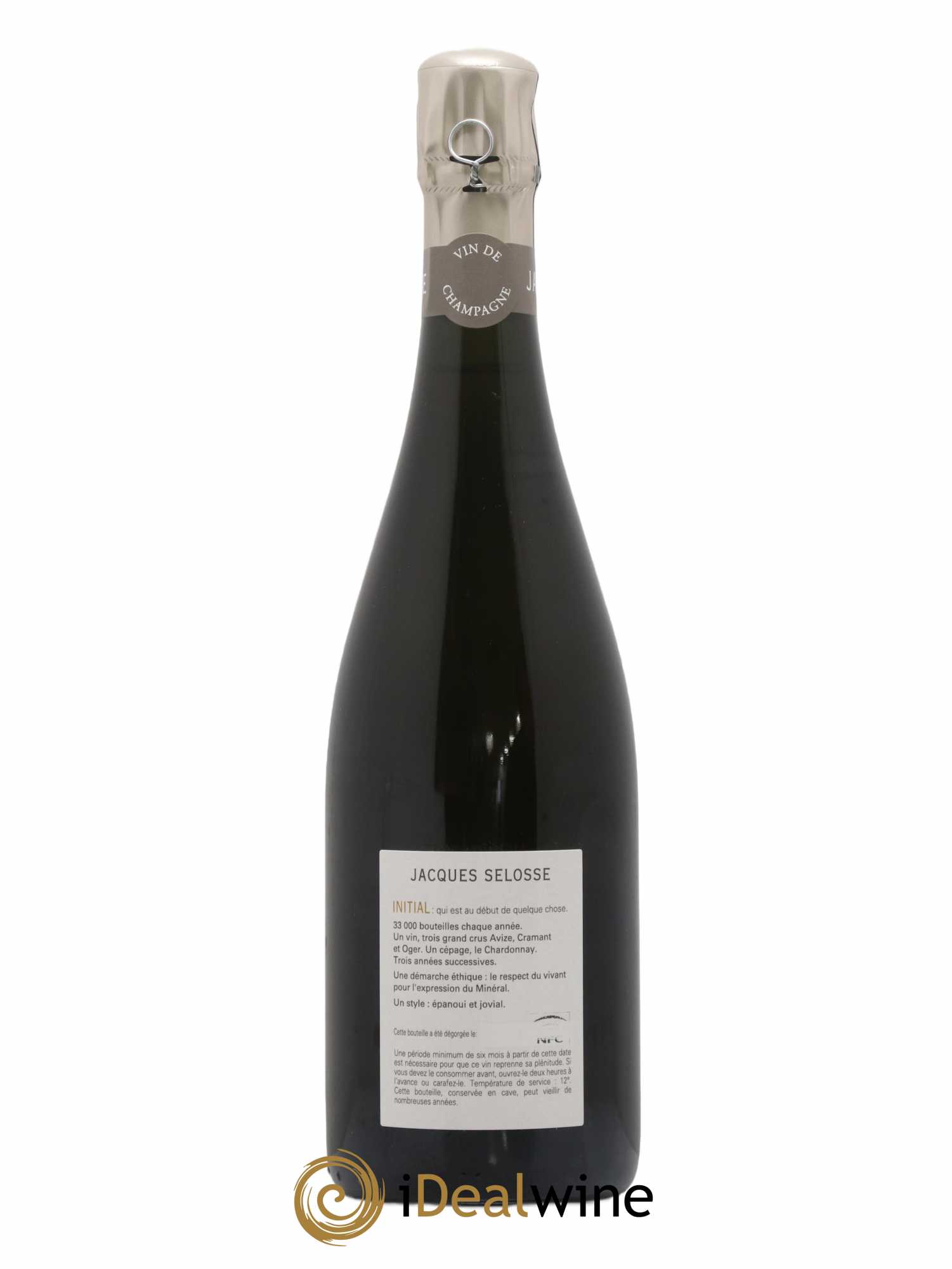 Initial Brut Jacques Selosse - Lot de 1 bouteille - 1