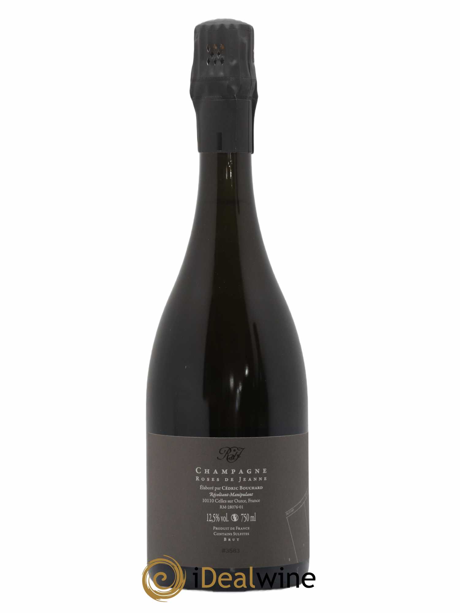 Roses de Jeanne Côte de Val Vilaine Blanc de Noirs Cédric Bouchard 2020 - Lot de 1 bouteille - 1