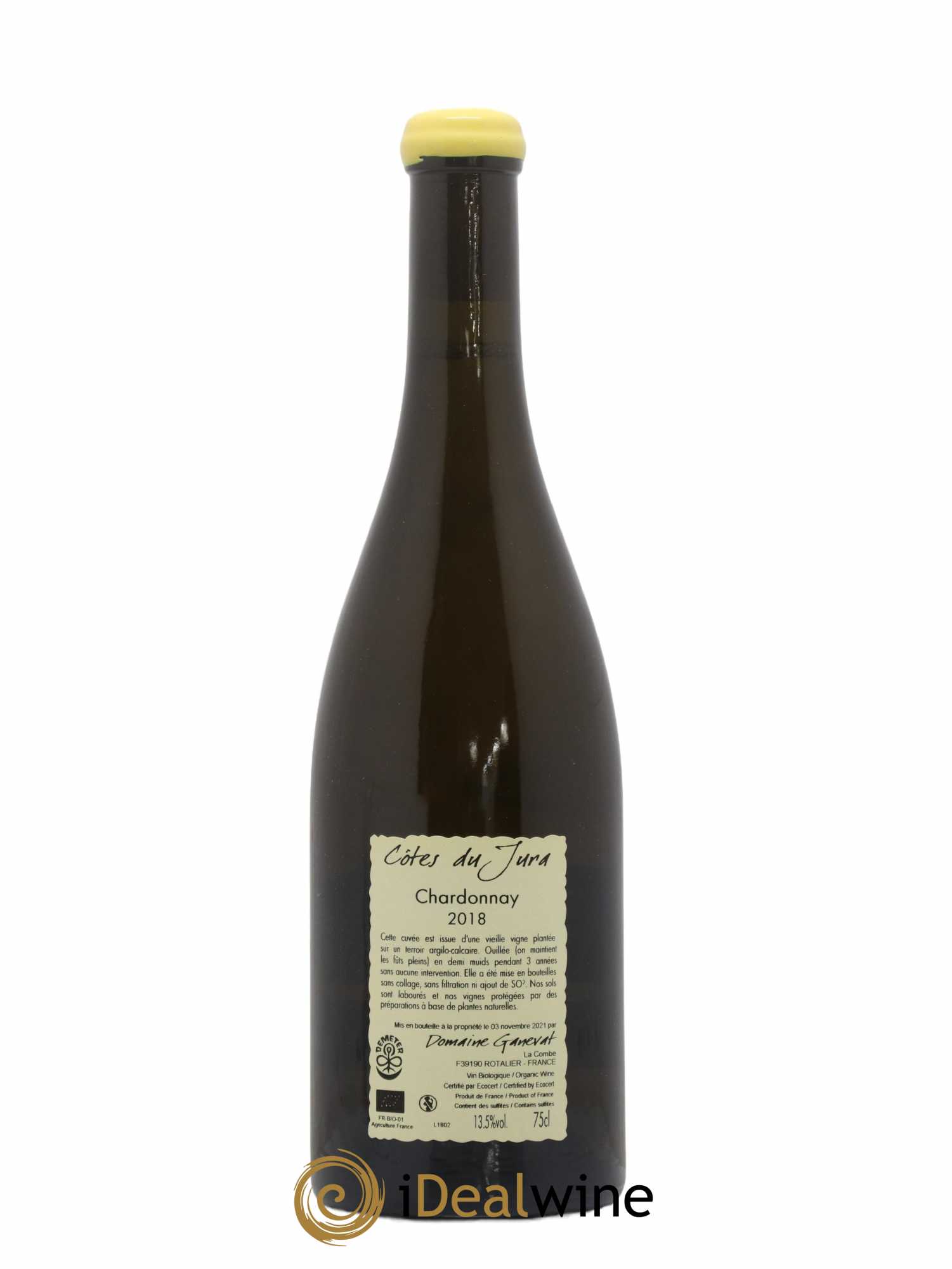 Côtes du Jura Les Chamois du Paradis Jean-François Ganevat (Domaine) 2018 - Lot de 1 bouteille - 1