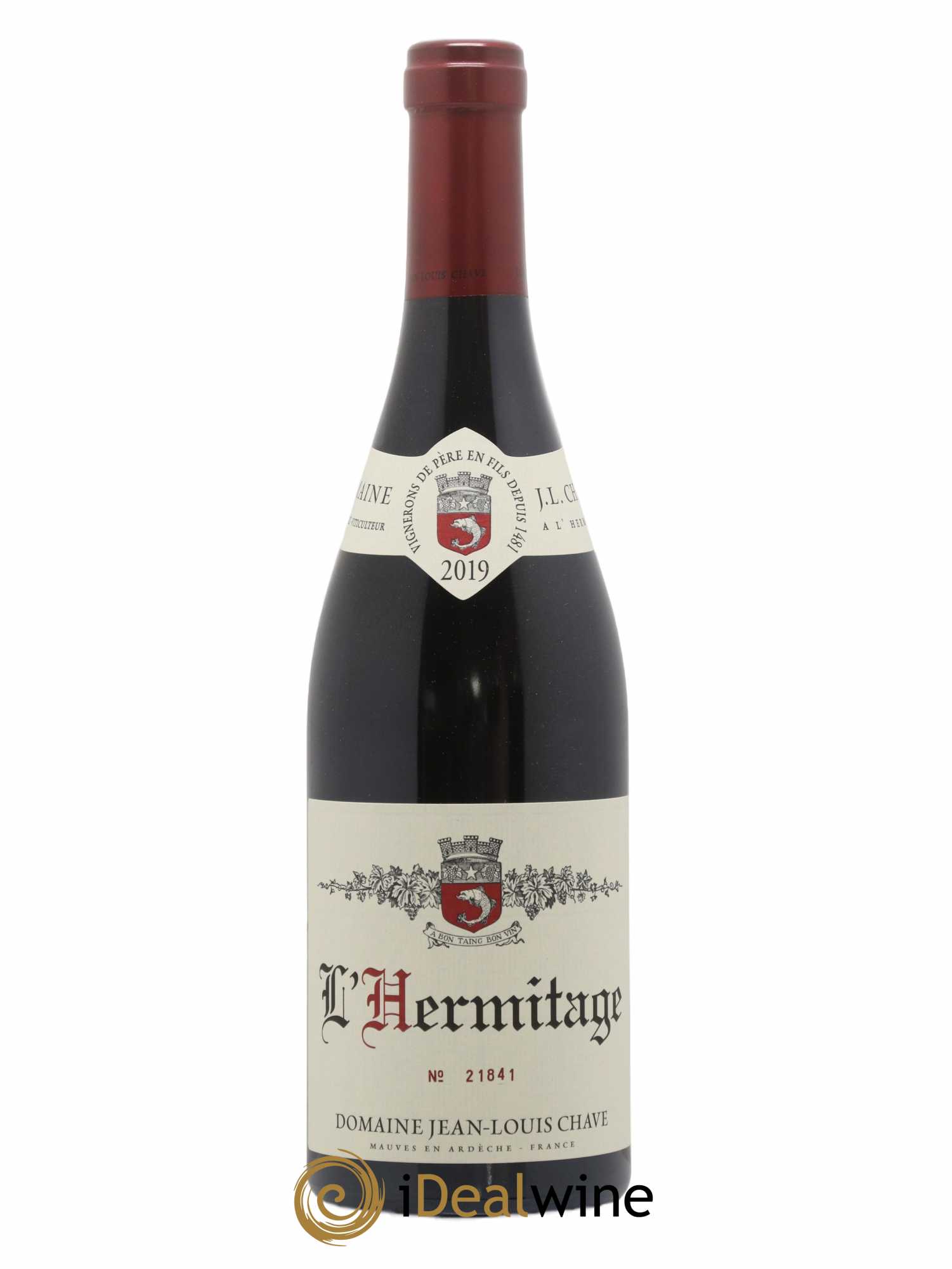 Hermitage Jean-Louis Chave 2019 - Lot de 1 bouteille - 0