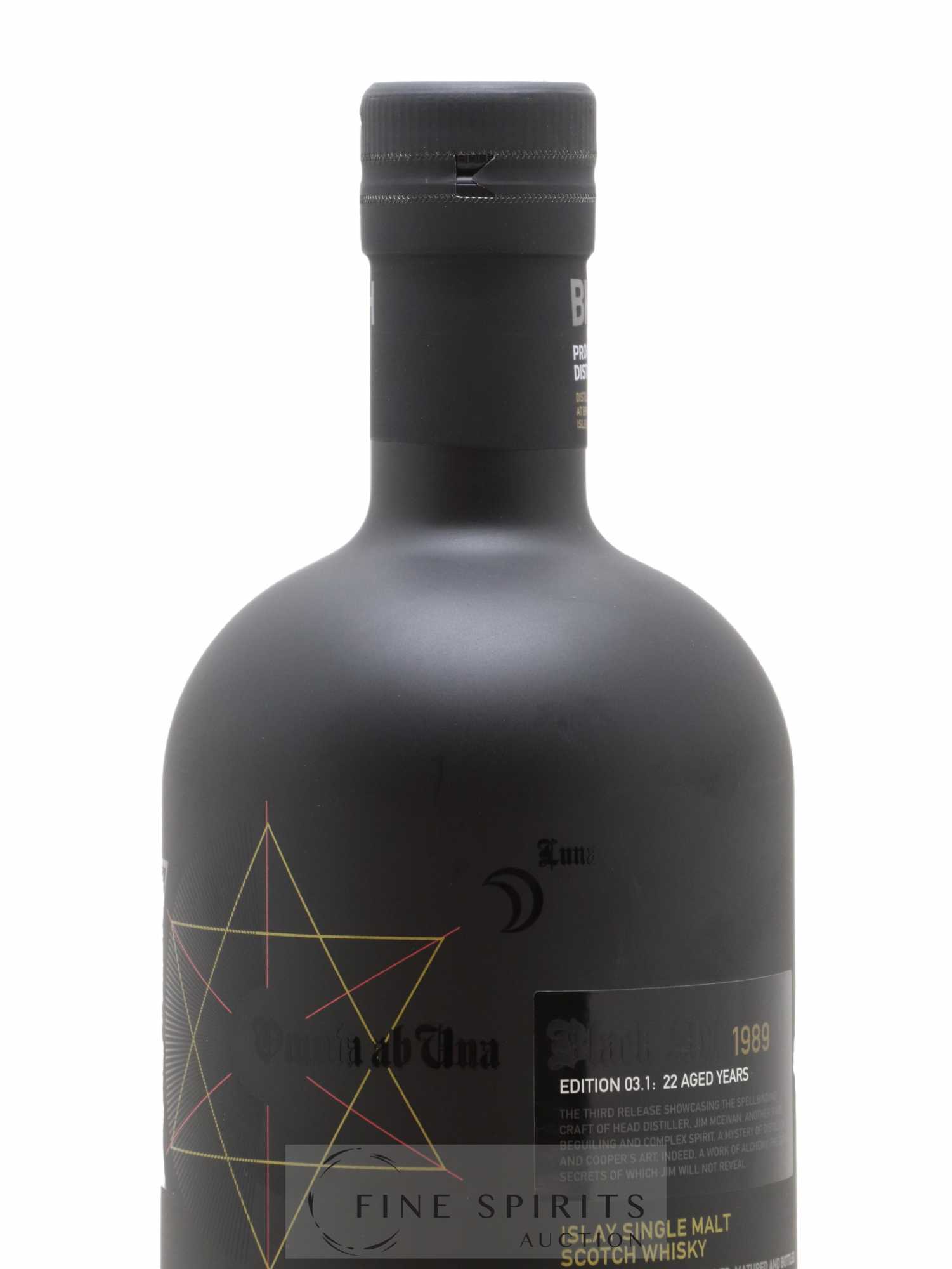 Bruichladdich 22 years 1989 Of. Black Art Edition 03.1 3rd Release - Lot de 1 bouteille - 3