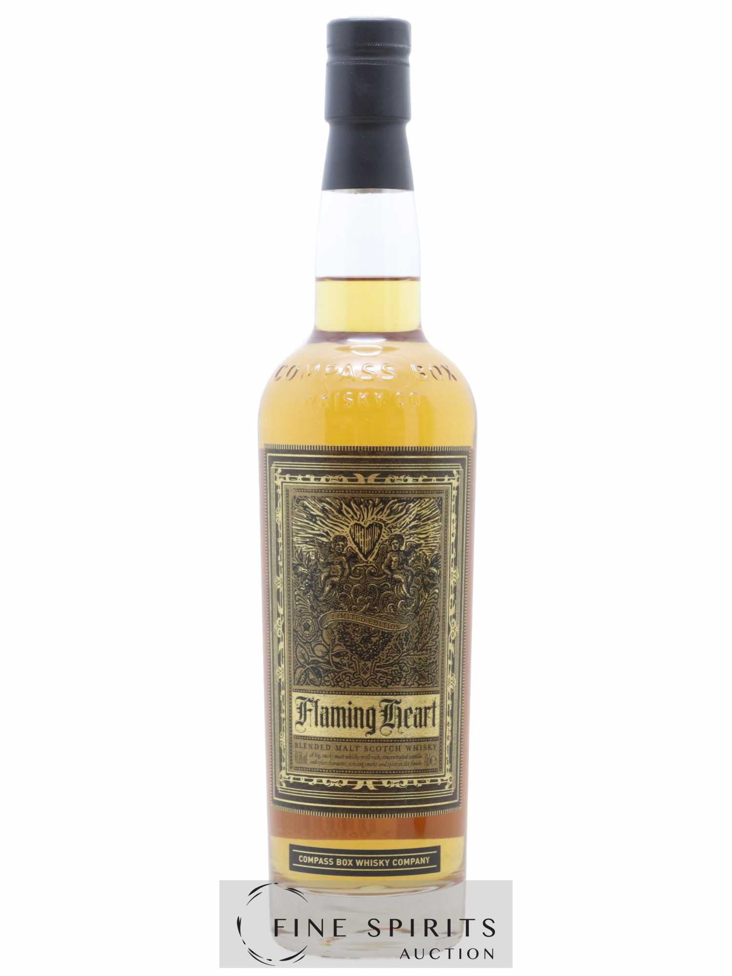 Flaming Heart Compass Box One of 9147 - bottled 2012 Limited Edition - Lot de 1 bouteille - 1