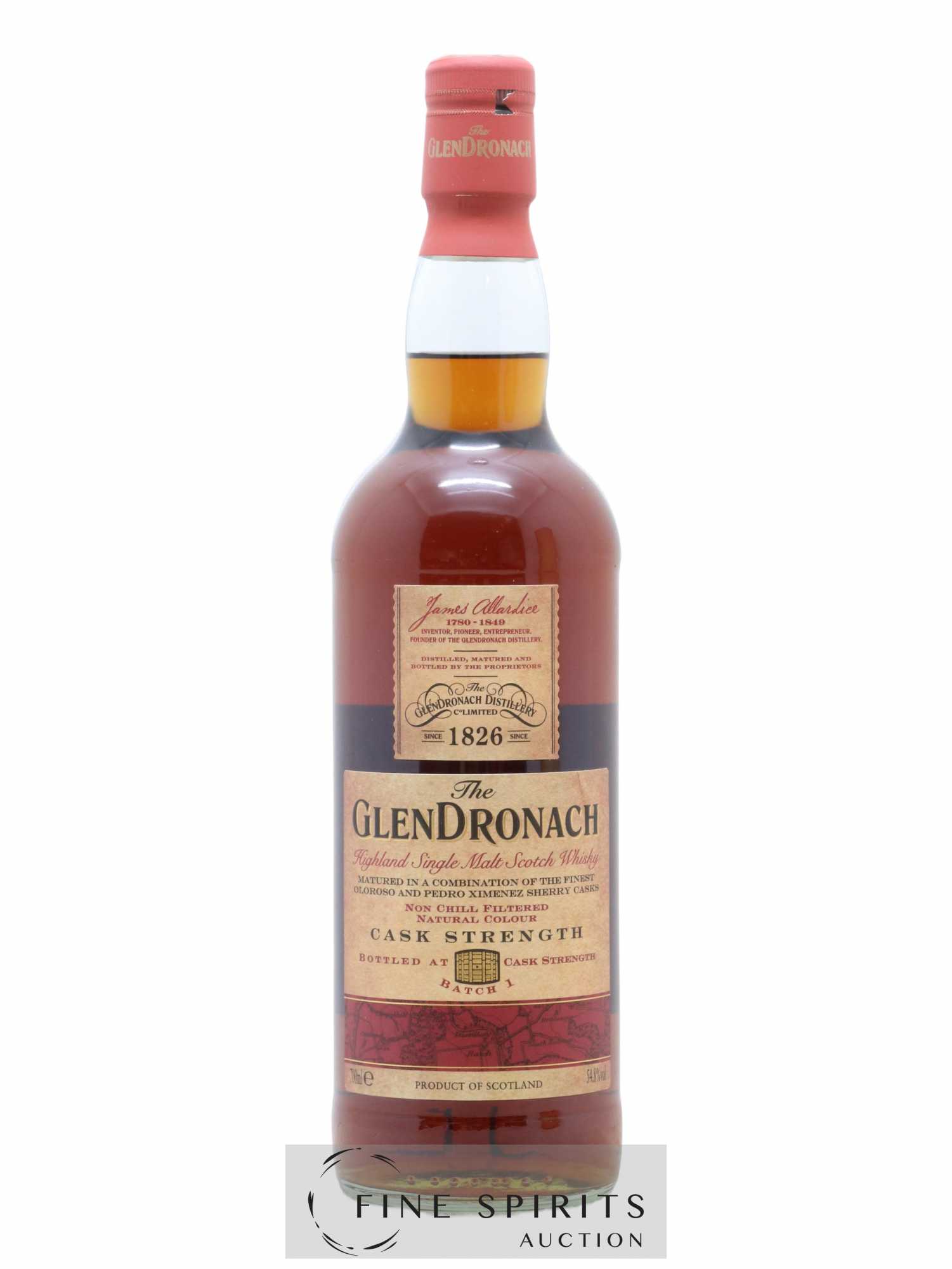 The Glendronach Of. Cask Strength Batch 1 - Lot of 1 bottle - 1