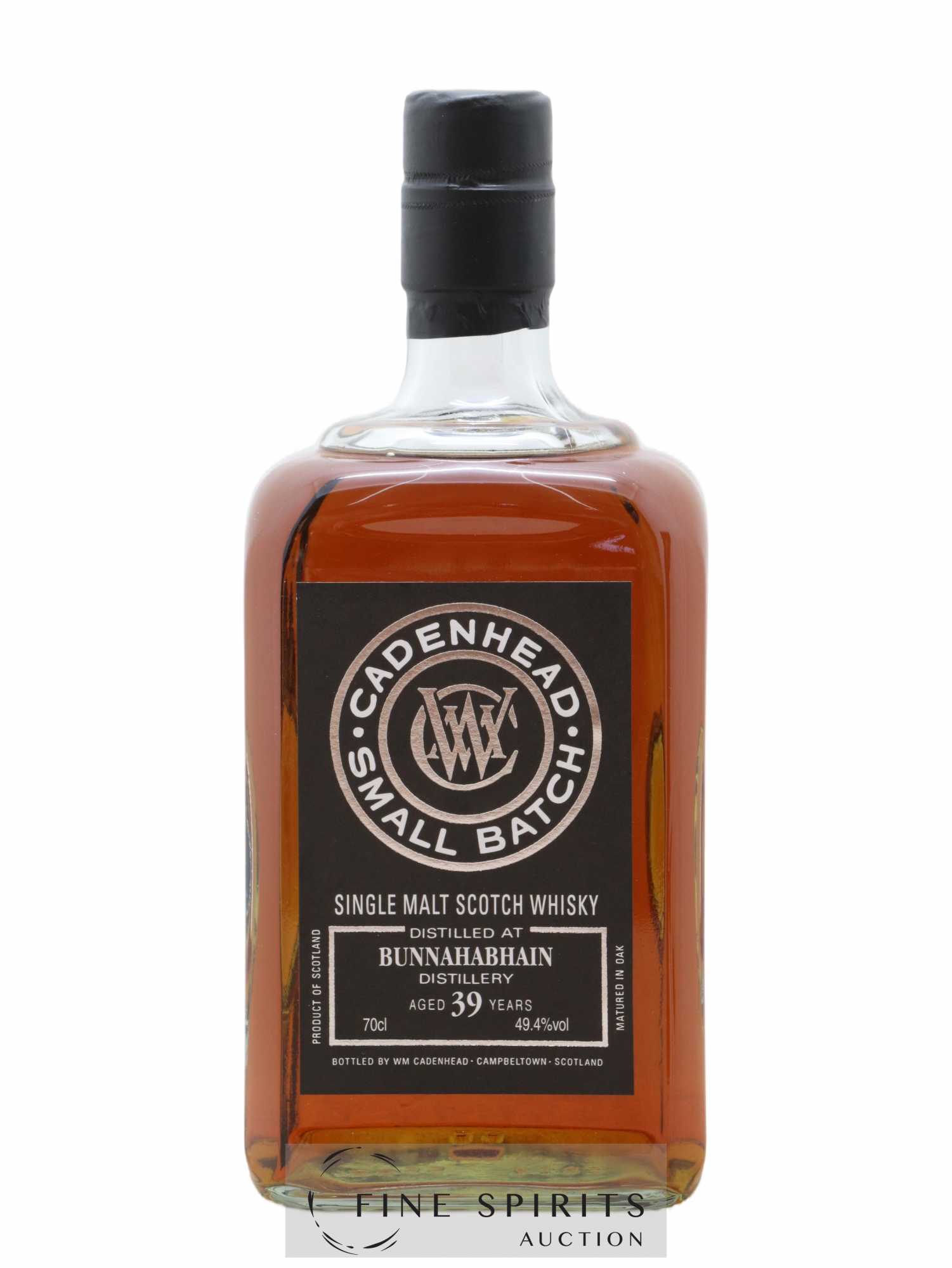 Bunnahabhain 39 years 1976 Cadenhead's Small Batch One of 648 - bottled 2016 - Lot de 1 bouteille - 1