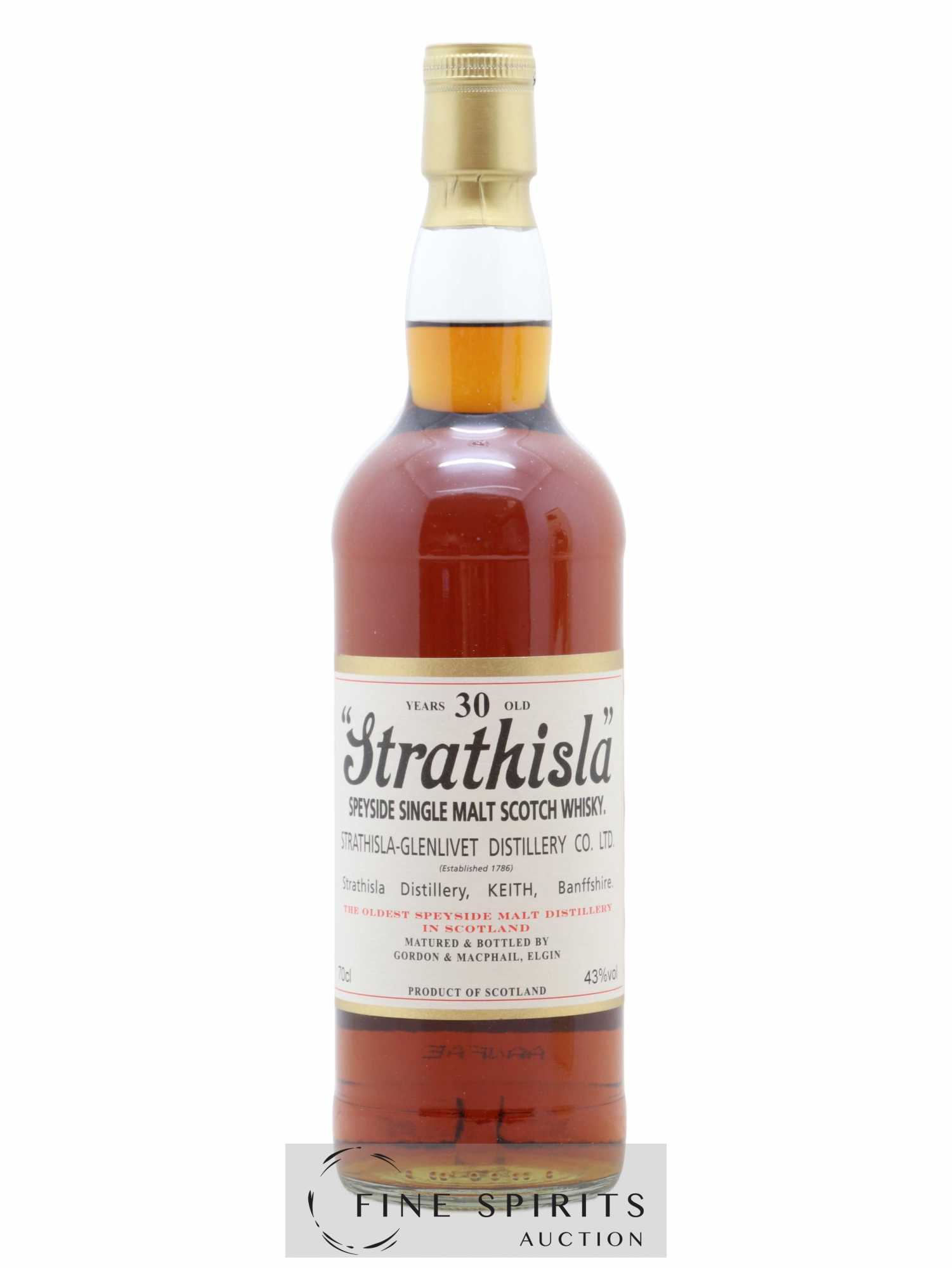 Strathisla 30 years Gordon & MacPhail - Posten von 1 Flasche - 1