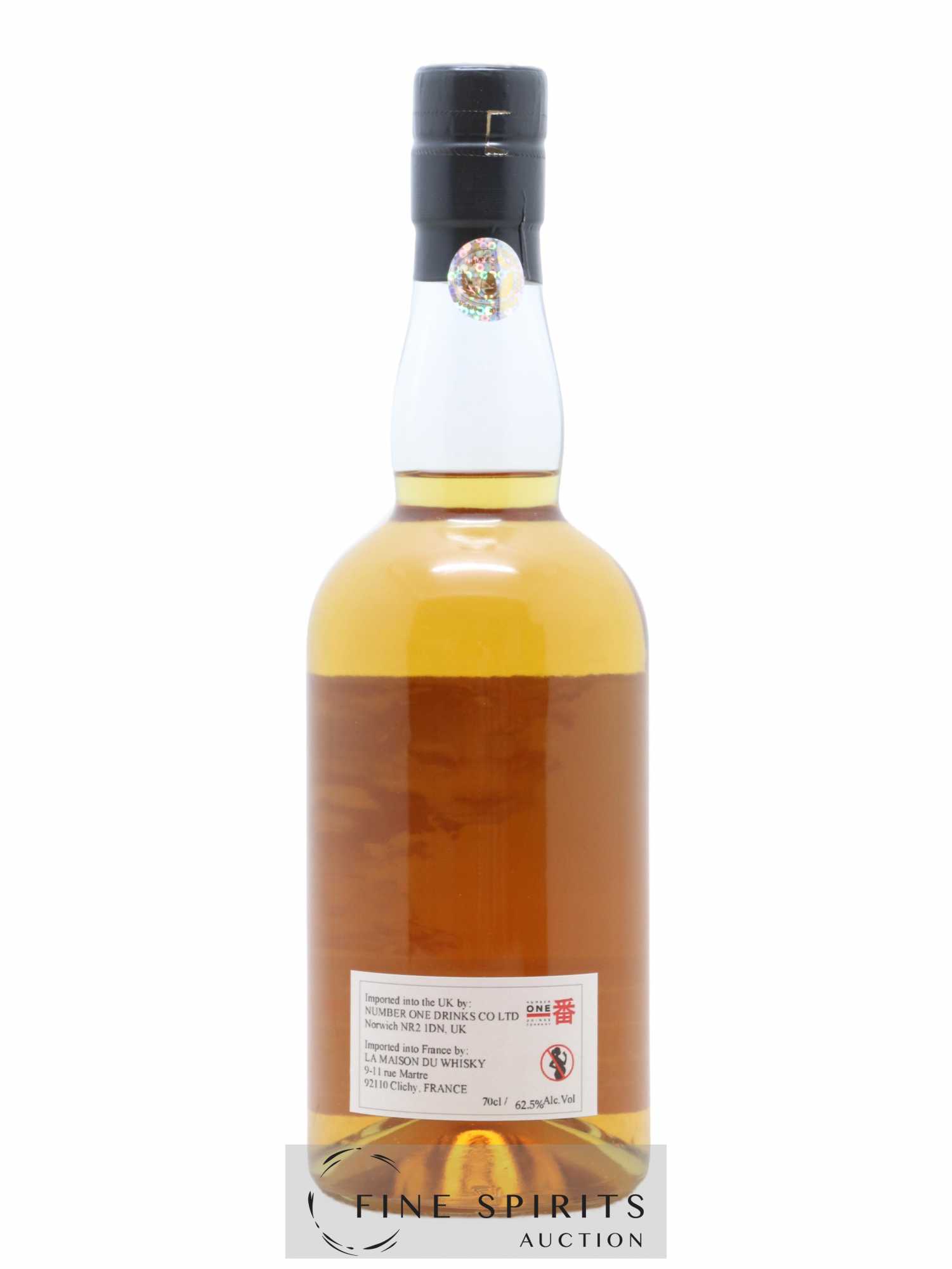 Chichibu 2012 Of. Peated Cask n°2087 - bottled 2017 LMDW - Lot de 1 bouteille - 2