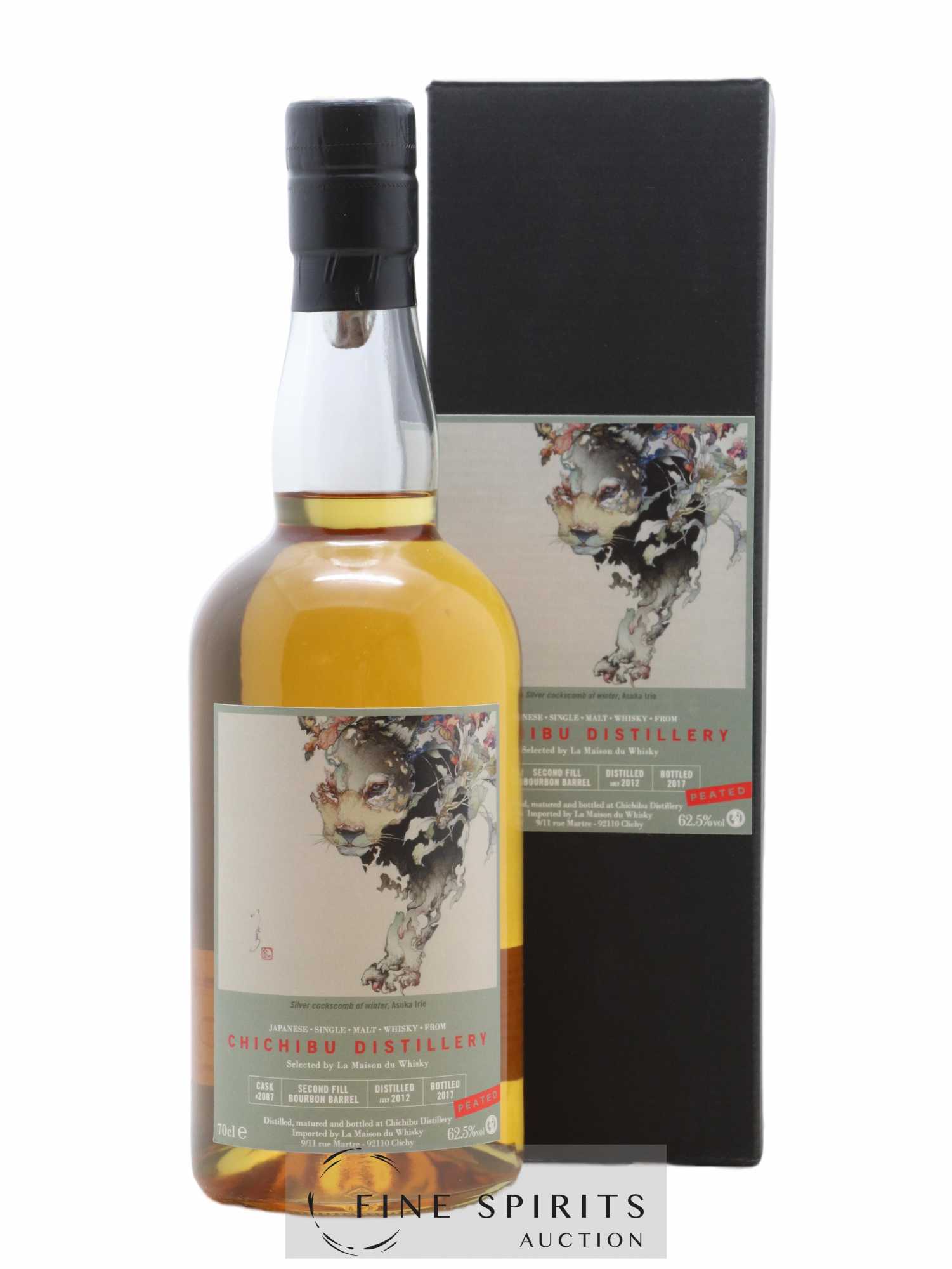 Chichibu 2012 Of. Peated Cask n°2087 - bottled 2017 LMDW - Lot de 1 bouteille - 0