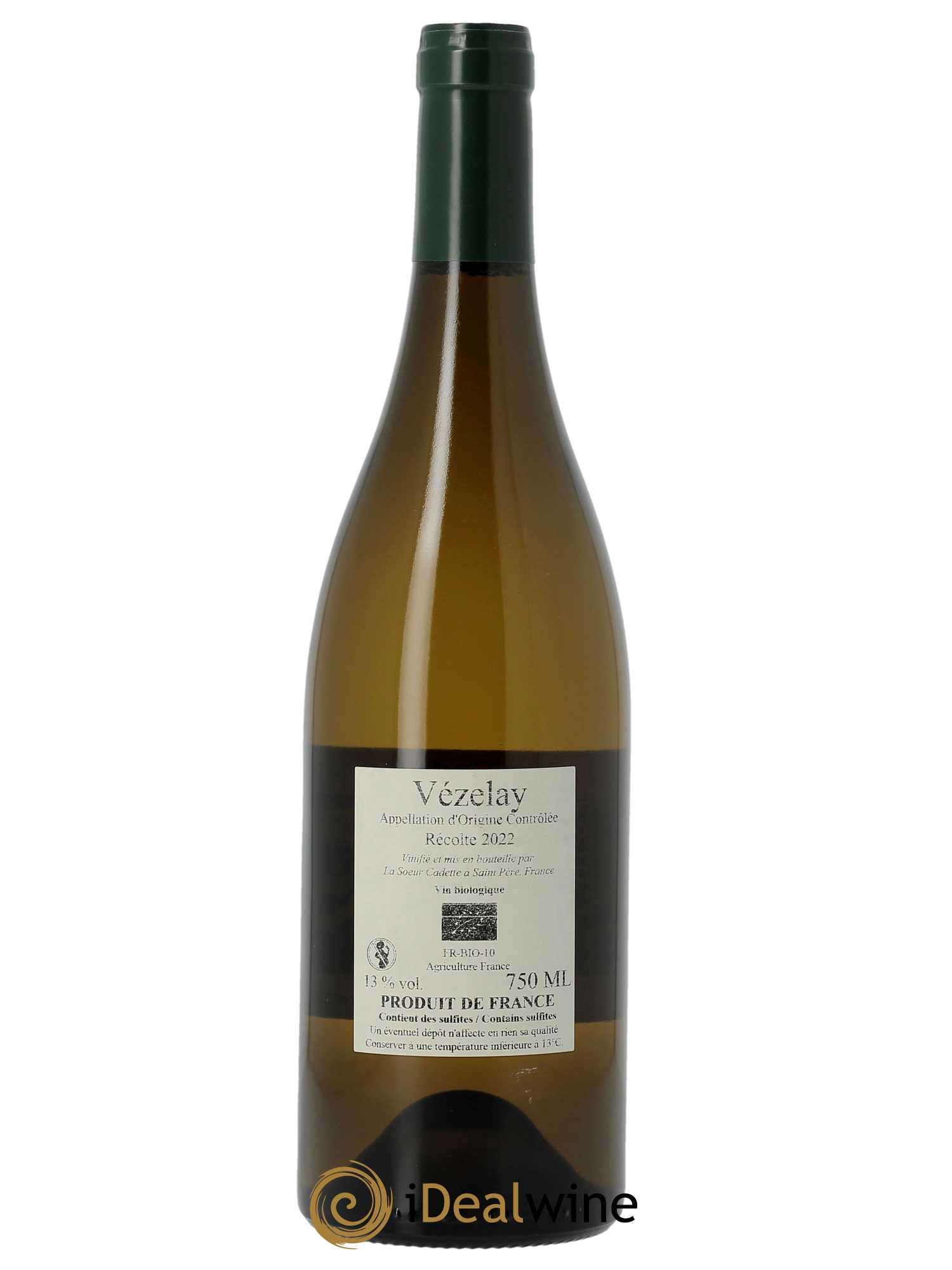 Vézelay La Châtelaine La Soeur Cadette 2022 - Lot of 1 bottle - 1