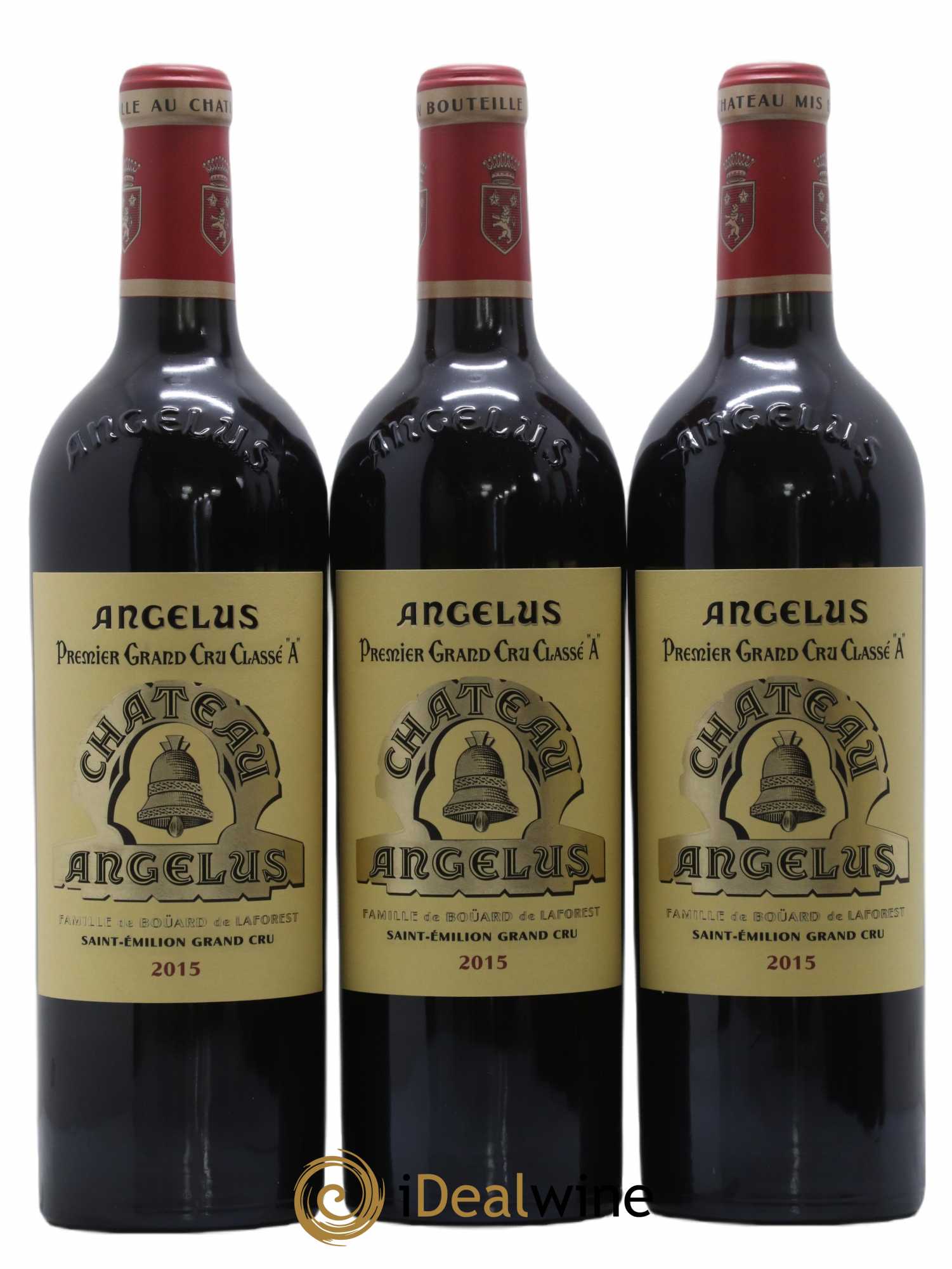 Château Angélus 1er Grand Cru Classé A 2015 - Lot de 6 bouteilles - 1