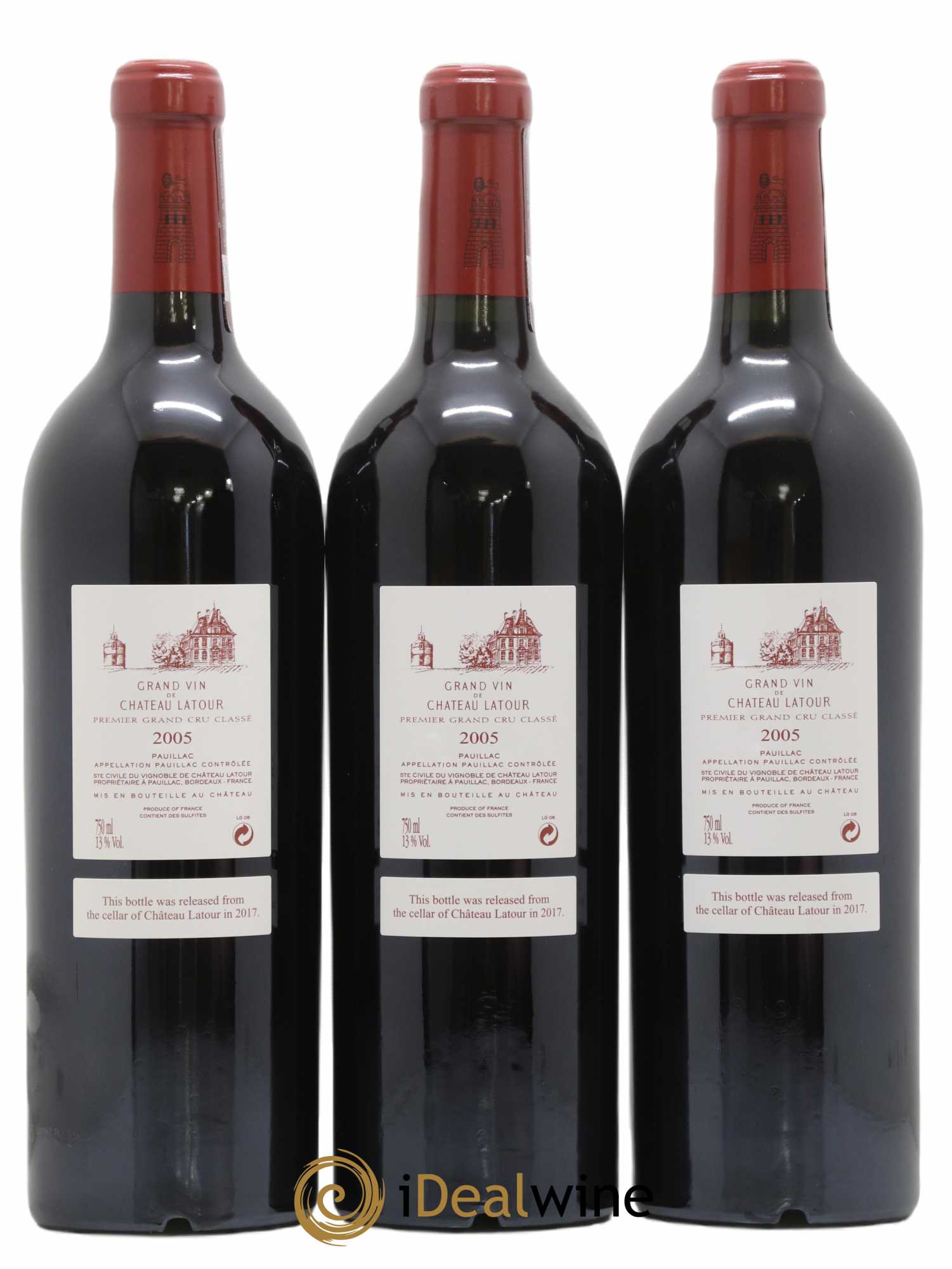 Château Latour 1er Grand Cru Classé 2005 - Lot de 6 bouteilles - 4