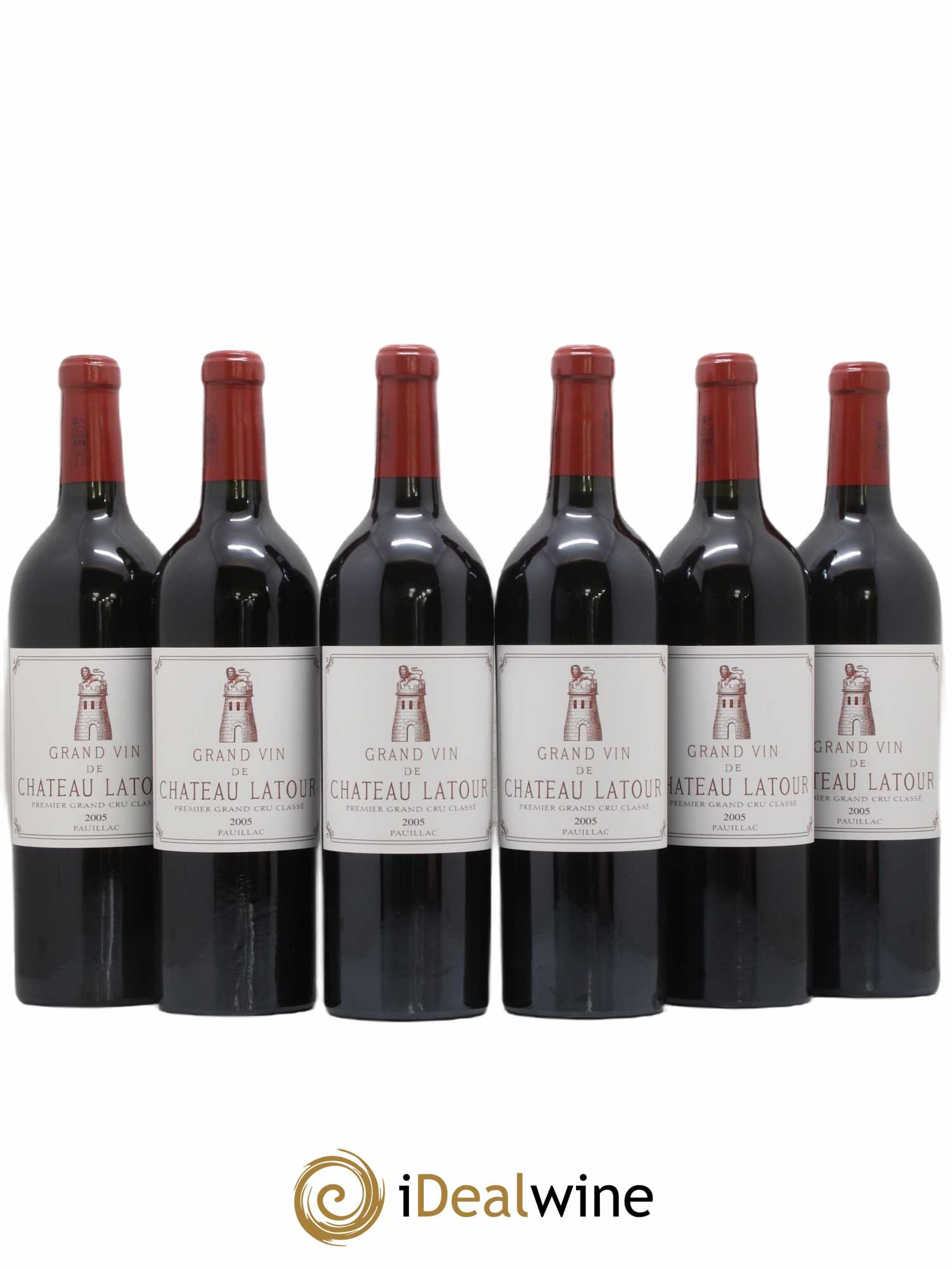 Château Latour 1er Grand Cru Classé 2005 - Lot de 6 bouteilles - 0