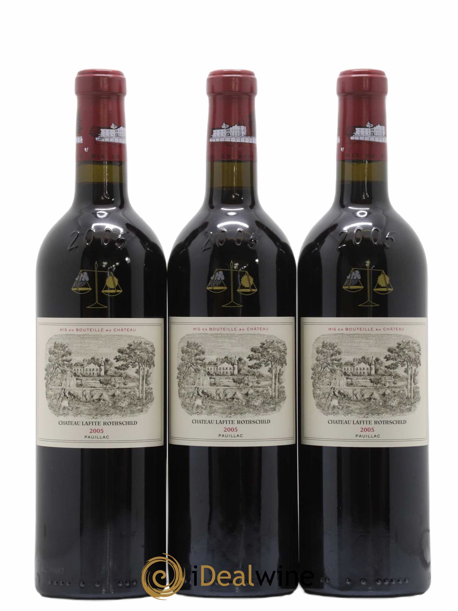 Château Lafite Rothschild 1er Grand Cru Classé 2005 - Posten von 6 Flaschen - 1