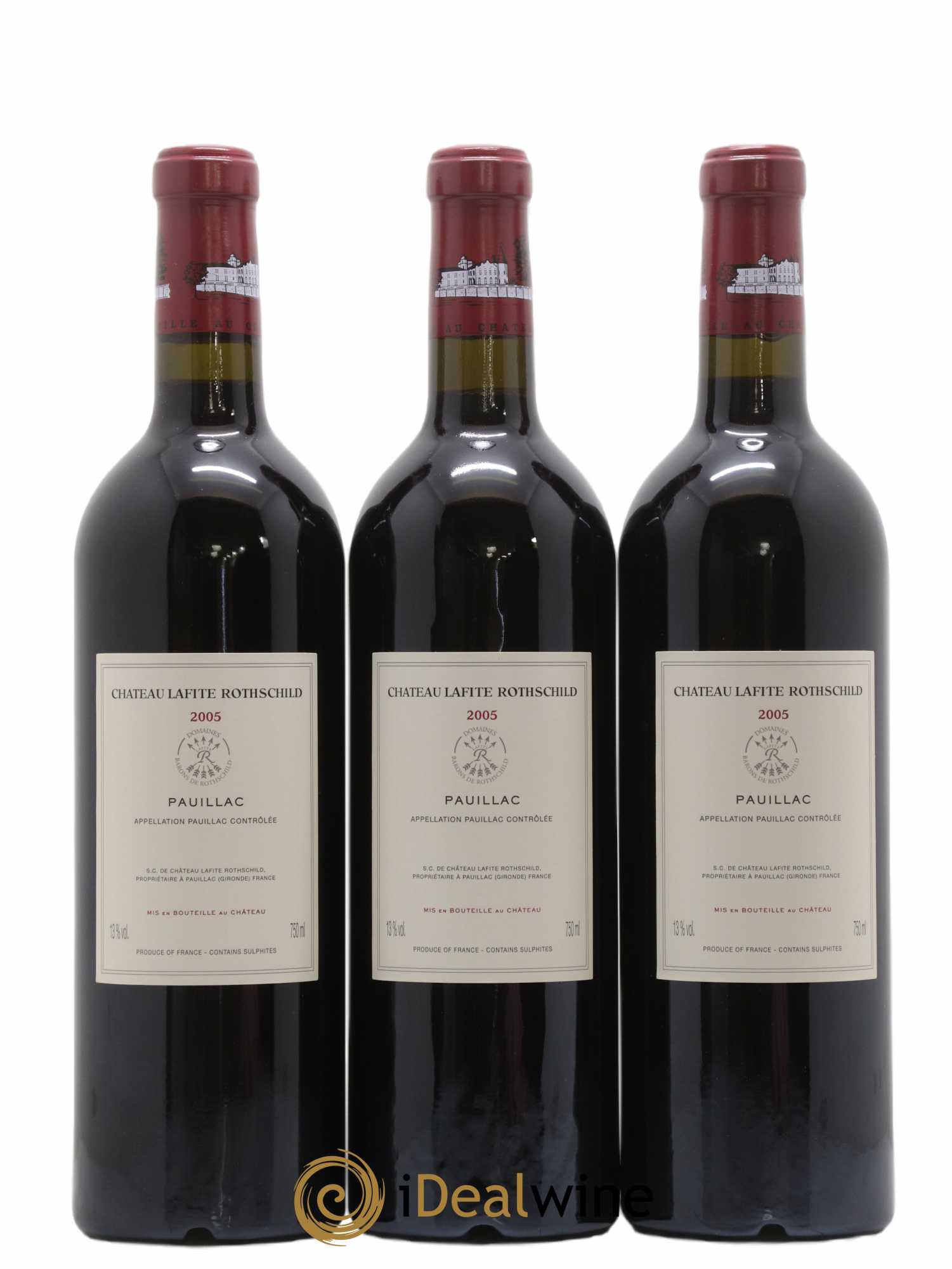Château Lafite Rothschild 1er Grand Cru Classé 2005 - Posten von 6 Flaschen - 2