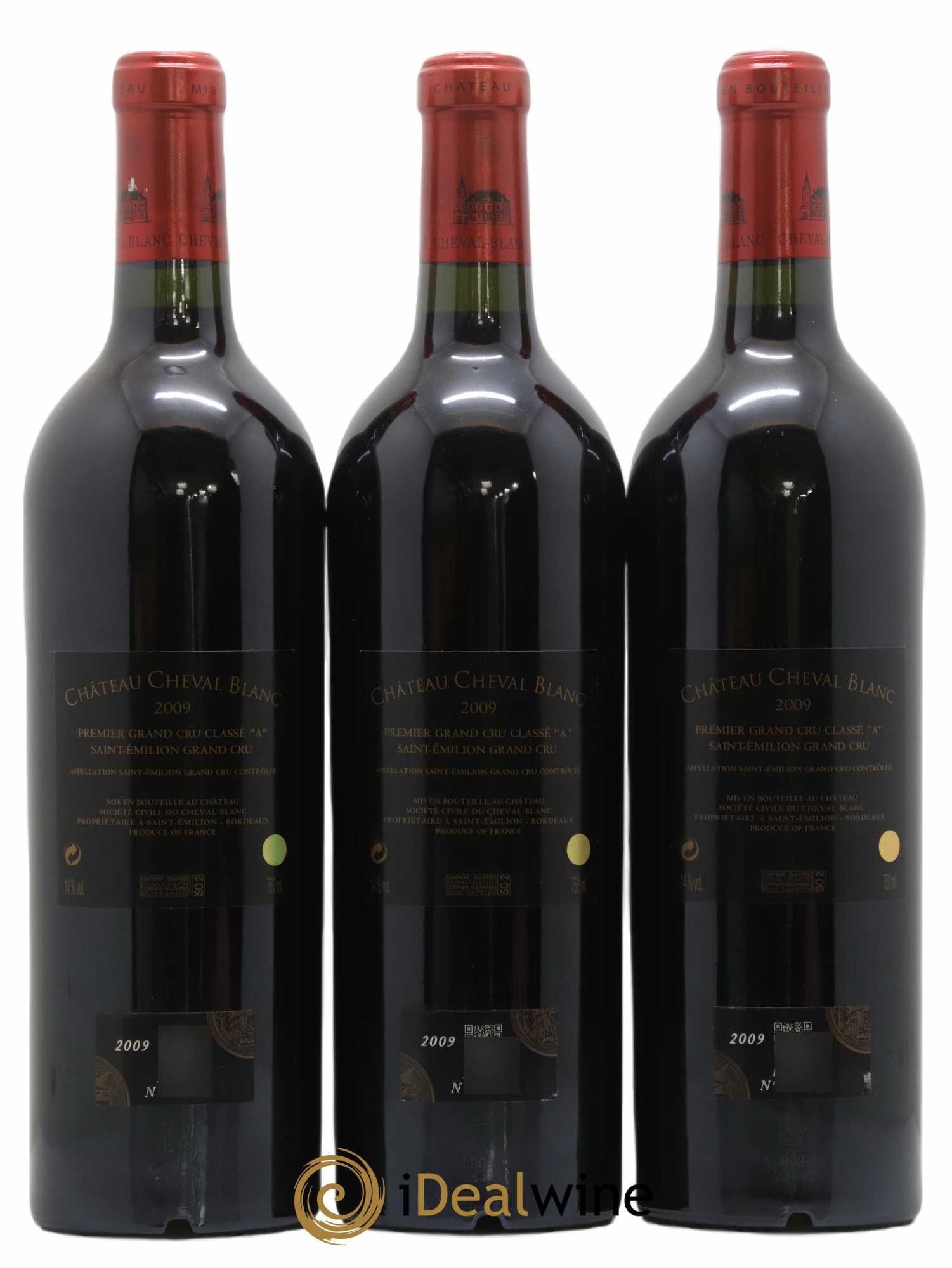 Château Cheval Blanc 1er Grand Cru Classé A 2009 - Lot de 6 bouteilles - 2
