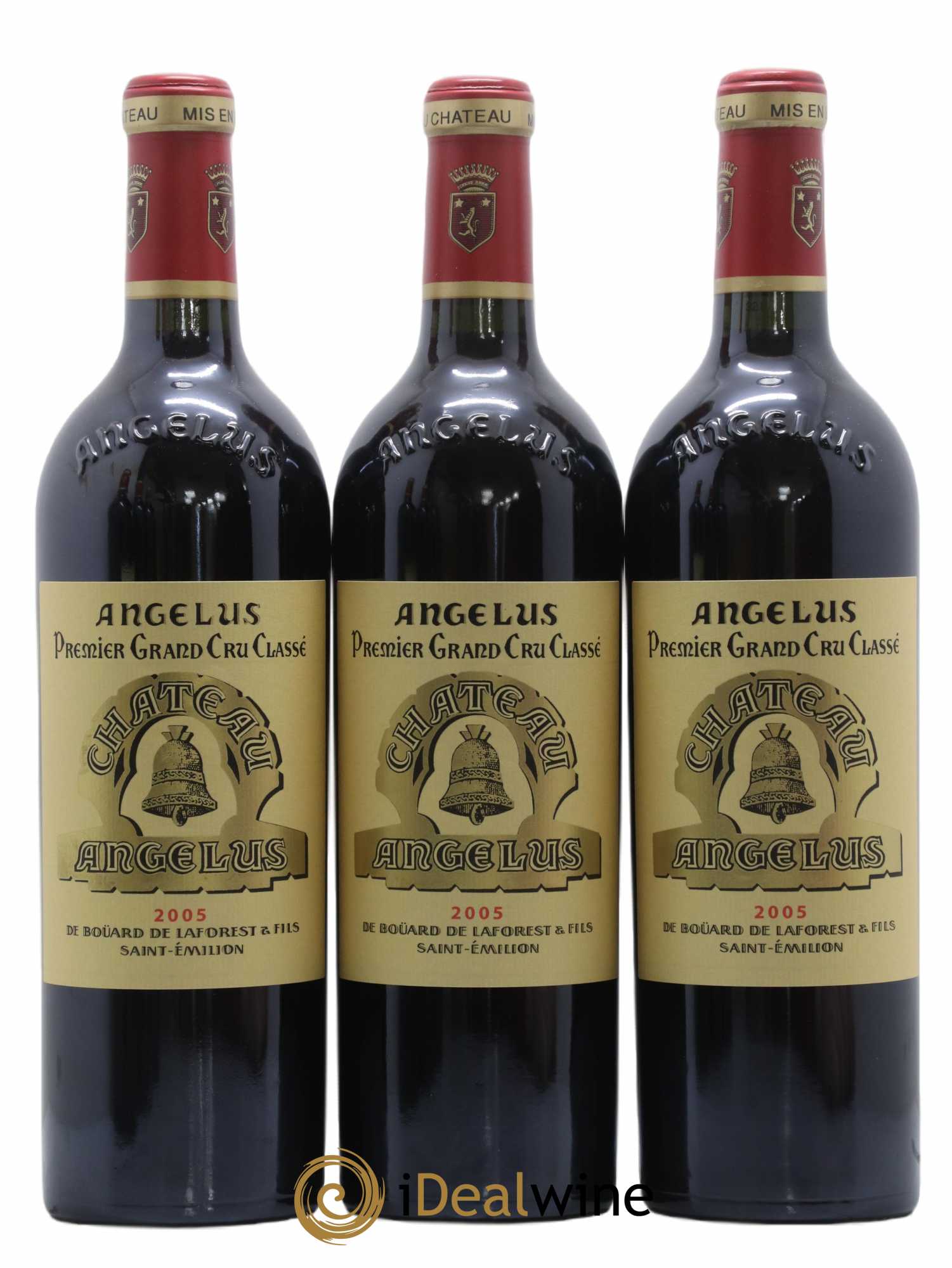 Château Angélus 1er Grand Cru Classé A 2005 - Lot de 6 bouteilles - 1