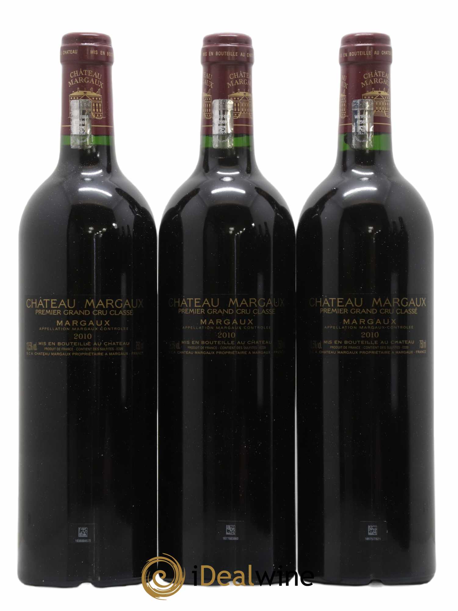 Château Margaux 1er Grand Cru Classé 2010 - Lot de 6 bouteilles - 4