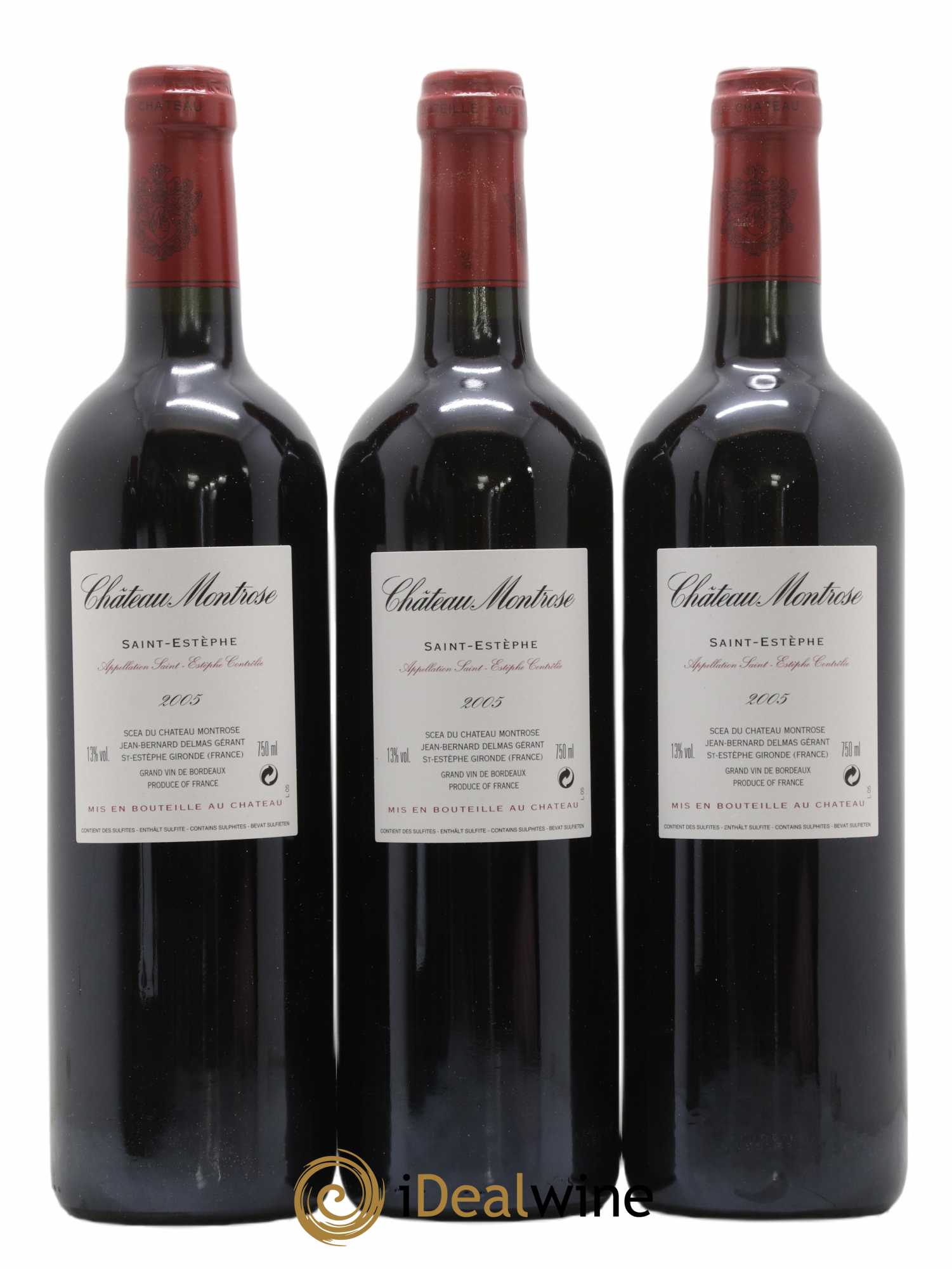 Château Montrose 2ème Grand Cru Classé 2005 - Lot de 6 bouteilles - 2