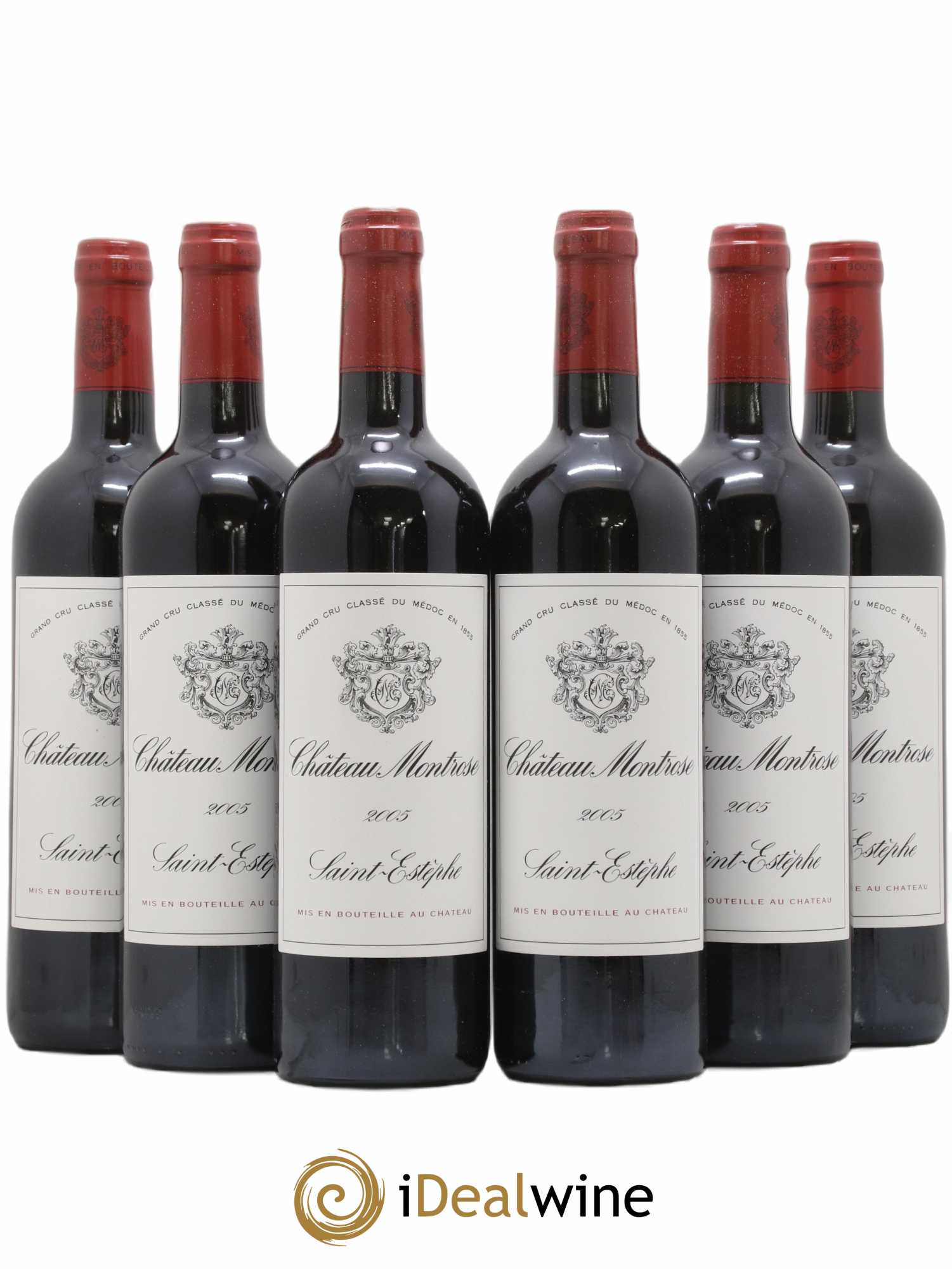 Château Montrose 2ème Grand Cru Classé 2005 - Lot de 6 bouteilles - 0