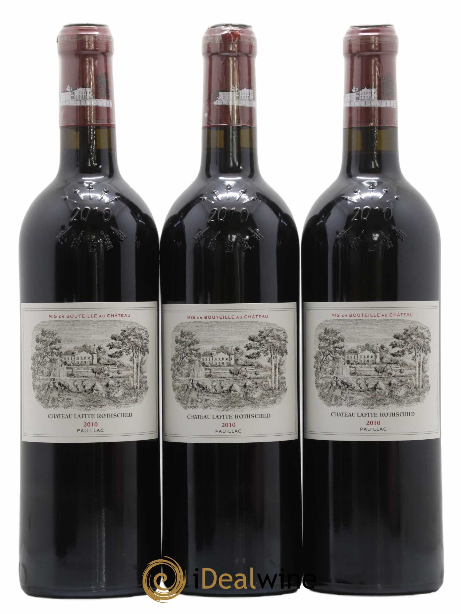 Château Lafite Rothschild 1er Grand Cru Classé 2010 - Lot of 6 bottles - 1