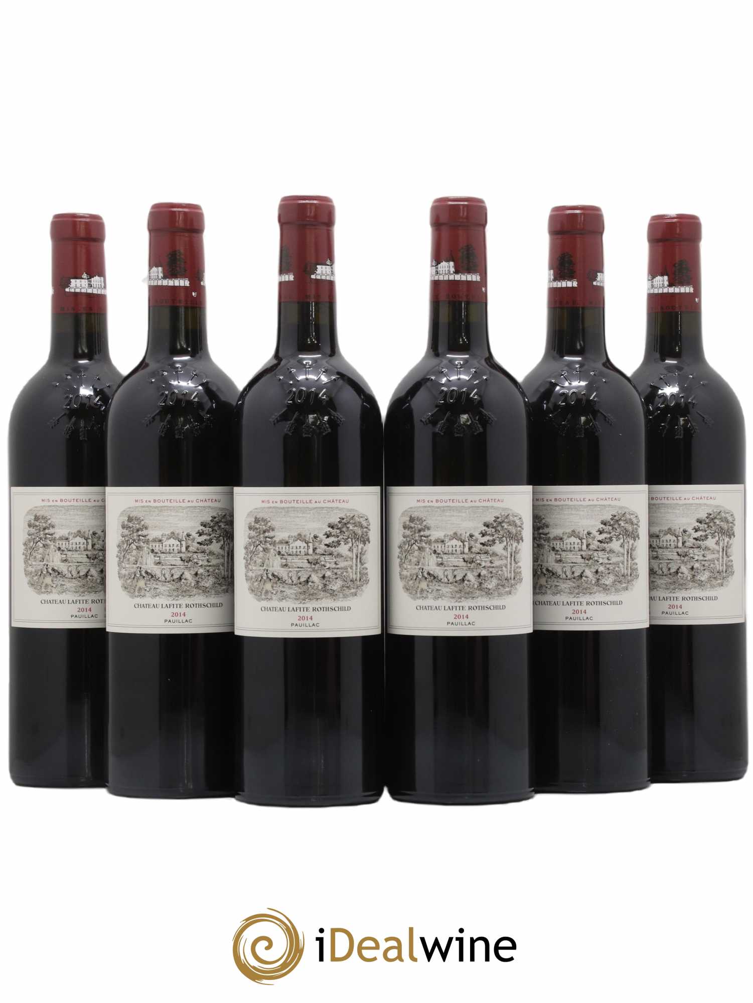 Château Lafite Rothschild 1er Grand Cru Classé 2014 - Lot de 6 bouteilles - 0