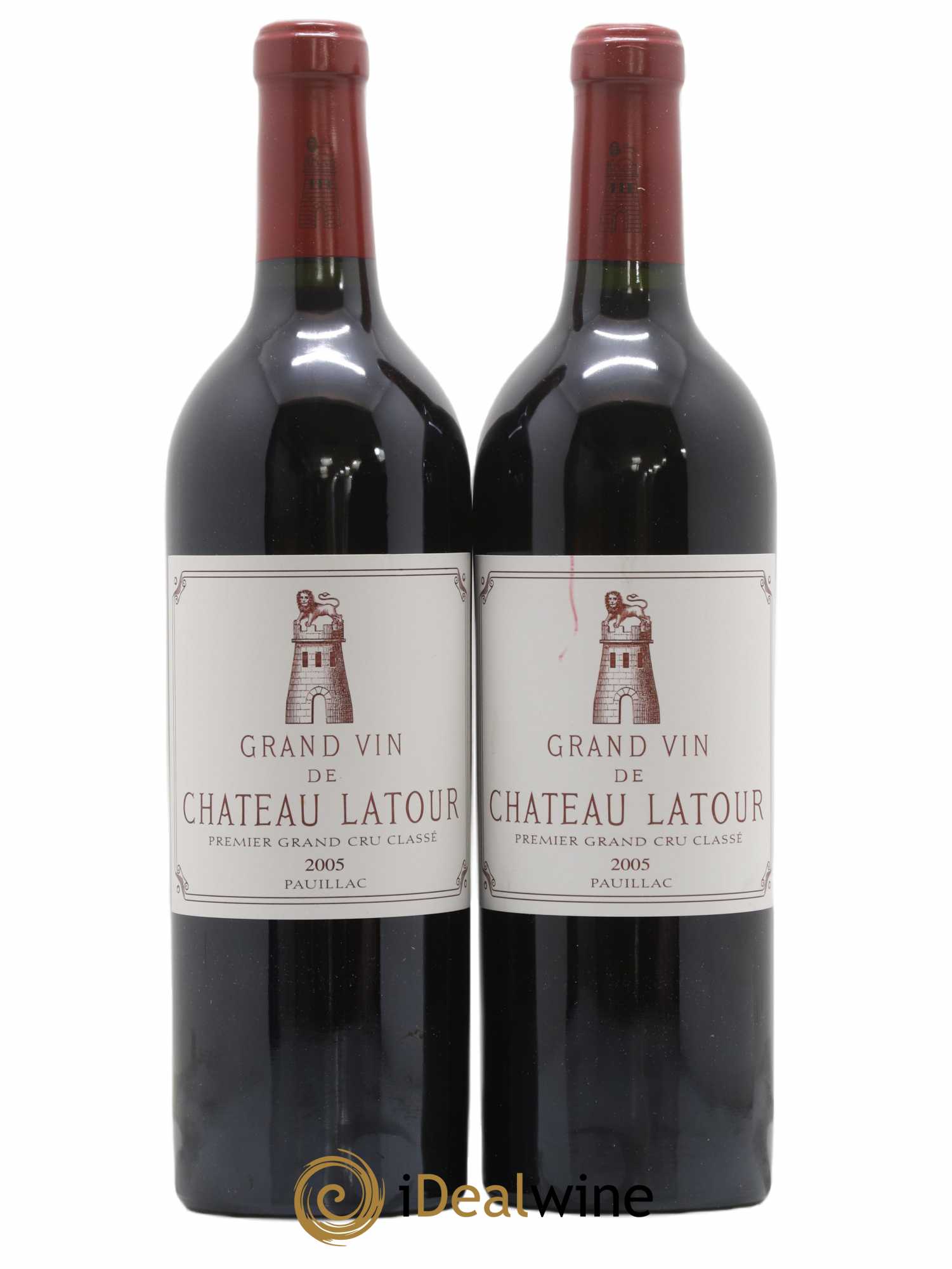 Château Latour 1er Grand Cru Classé 2005 - Lot de 2 bouteilles - 0