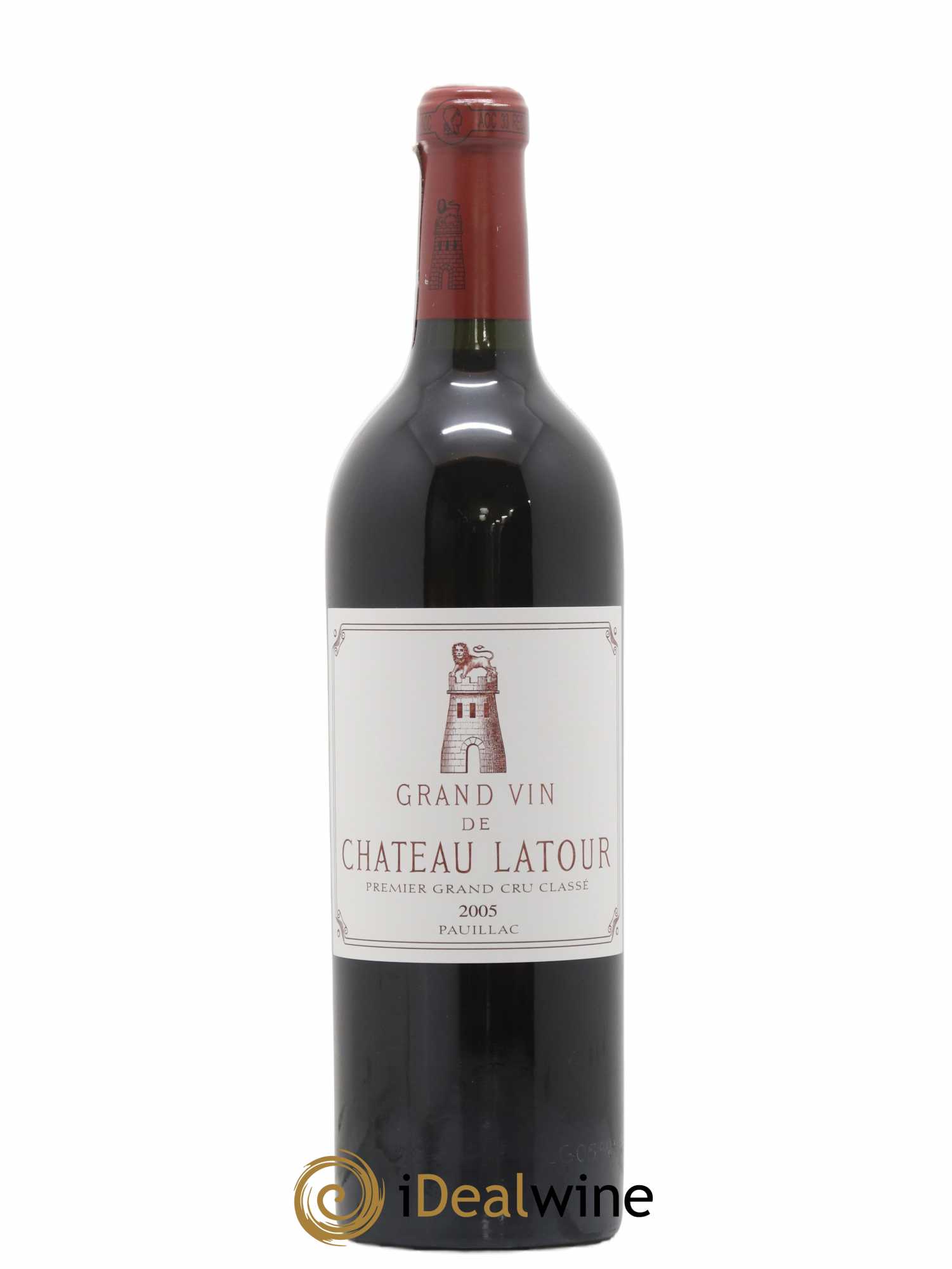 Château Latour 1er Grand Cru Classé 2005 - Lot de 1 bouteille - 0