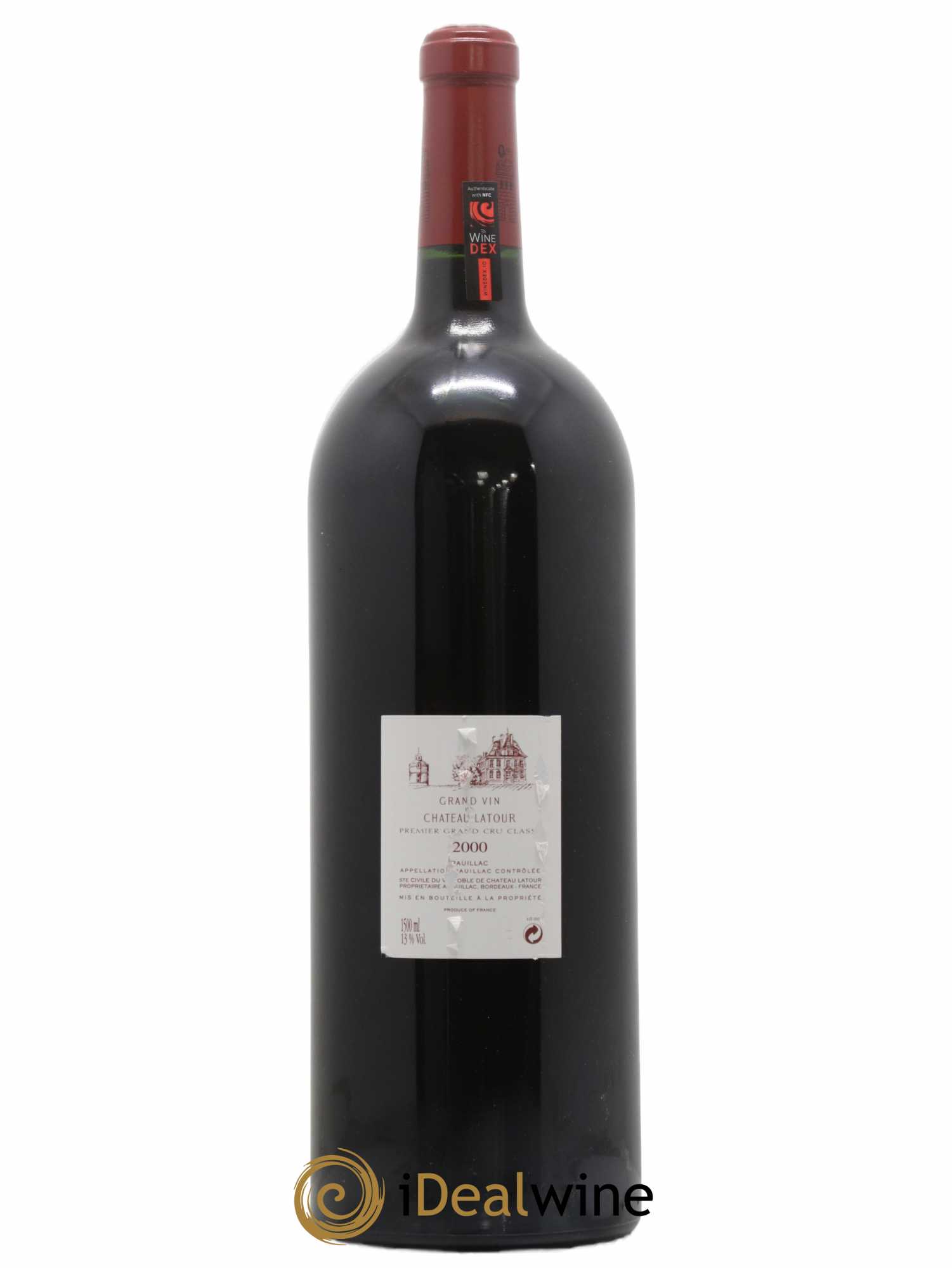 Château Latour 1er Grand Cru Classé 2000 - Lot de 1 magnum - 1