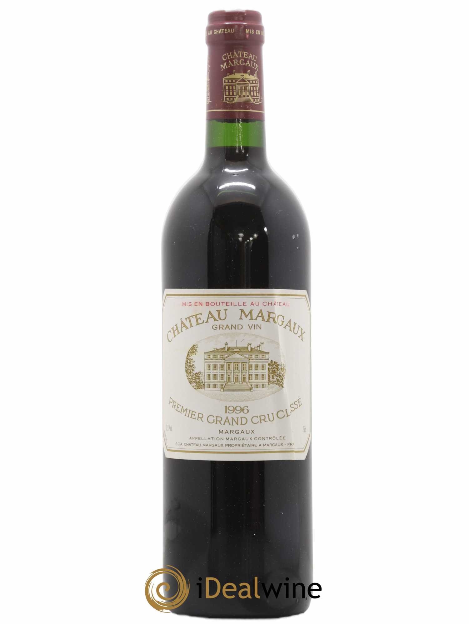 Château Margaux 1er Grand Cru Classé 1996 - Lot de 1 bouteille - 0