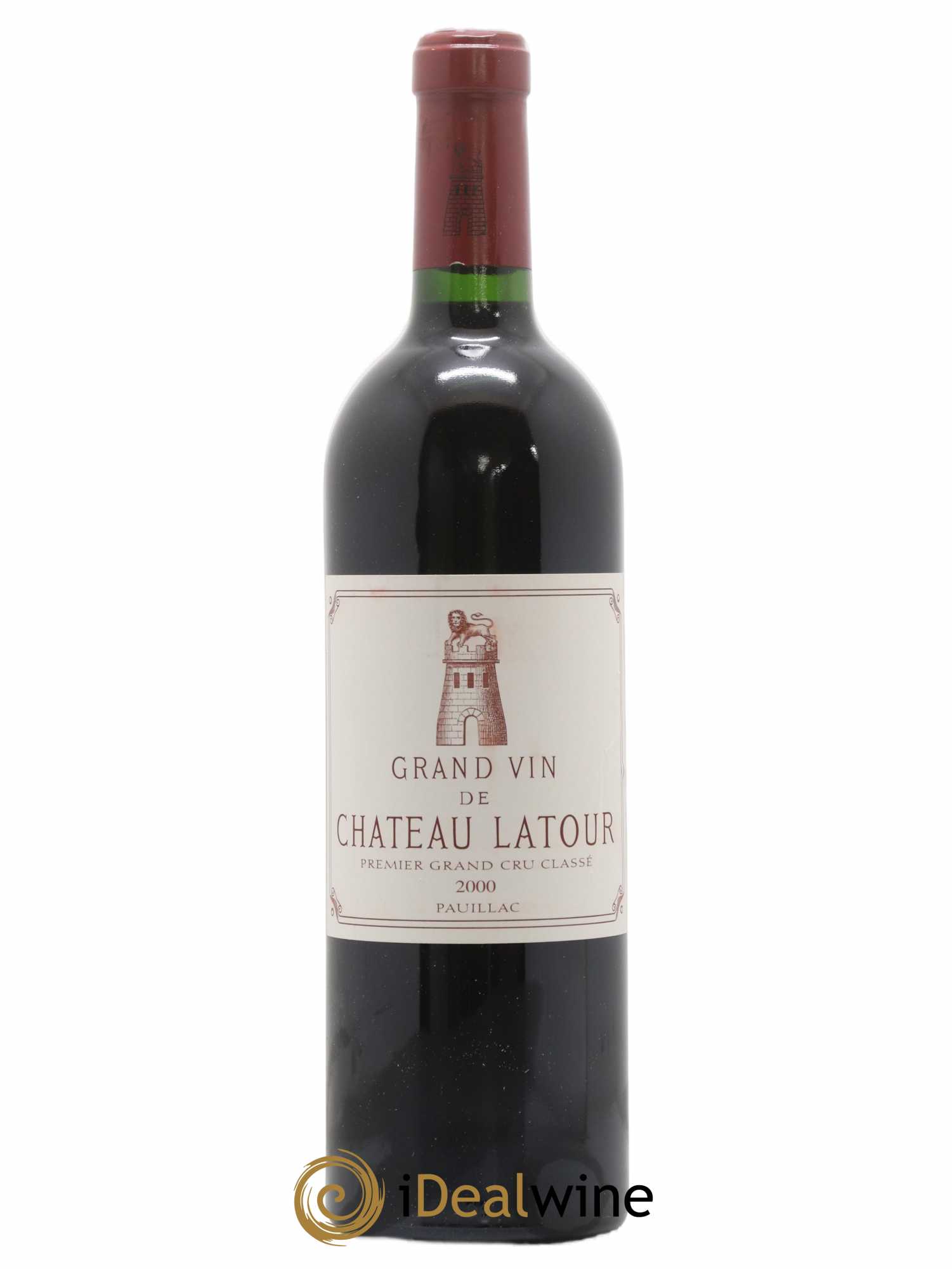 Château Latour 1er Grand Cru Classé 2000 - Lot de 1 bouteille - 0