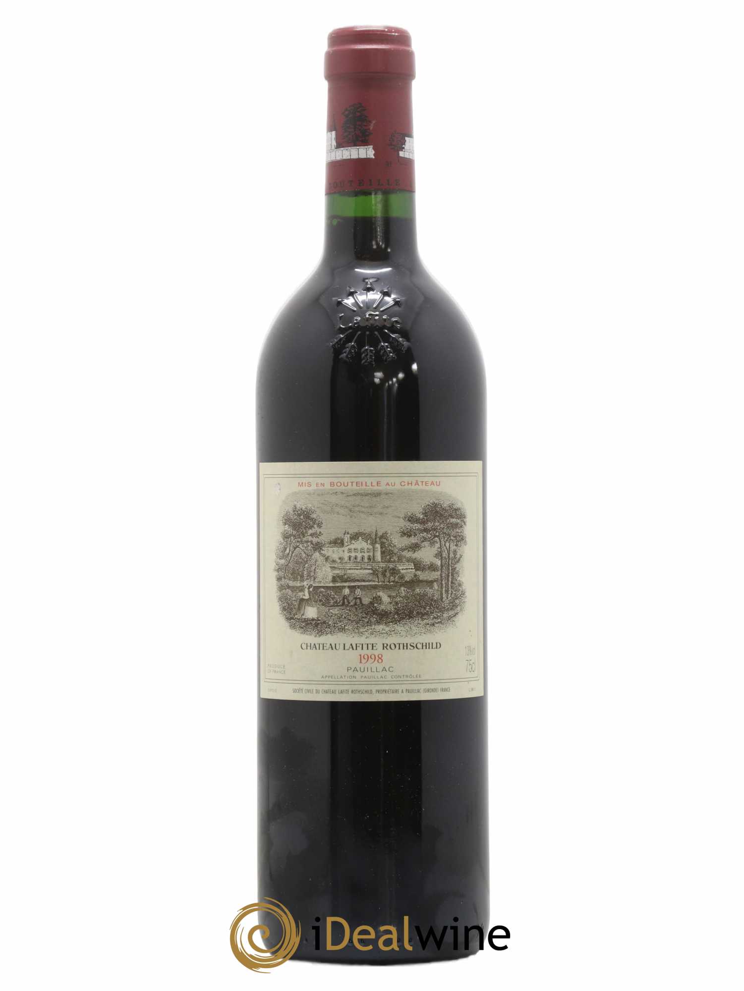 Château Lafite Rothschild 1er Grand Cru Classé 1998 - Lot de 1 bouteille - 0