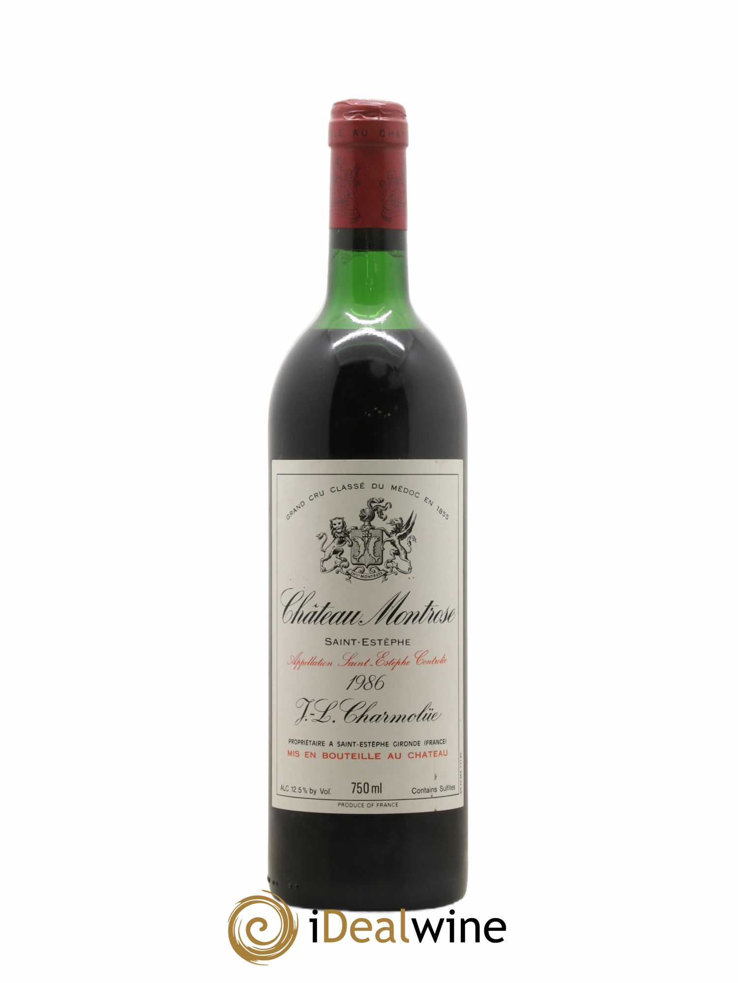Château Montrose 2ème Grand Cru Classé 1986 - Lot de 1 bouteille - 0