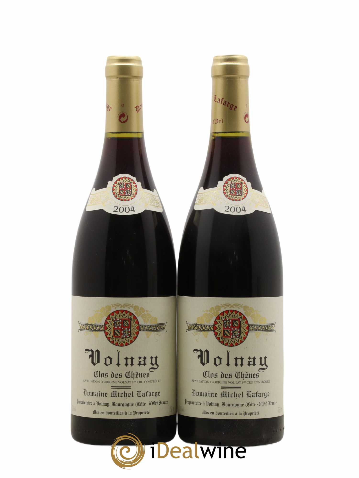 Volnay 1er Cru Clos des Chênes Lafarge (Domaine) 2004 - Lot de 2 bouteilles - 0