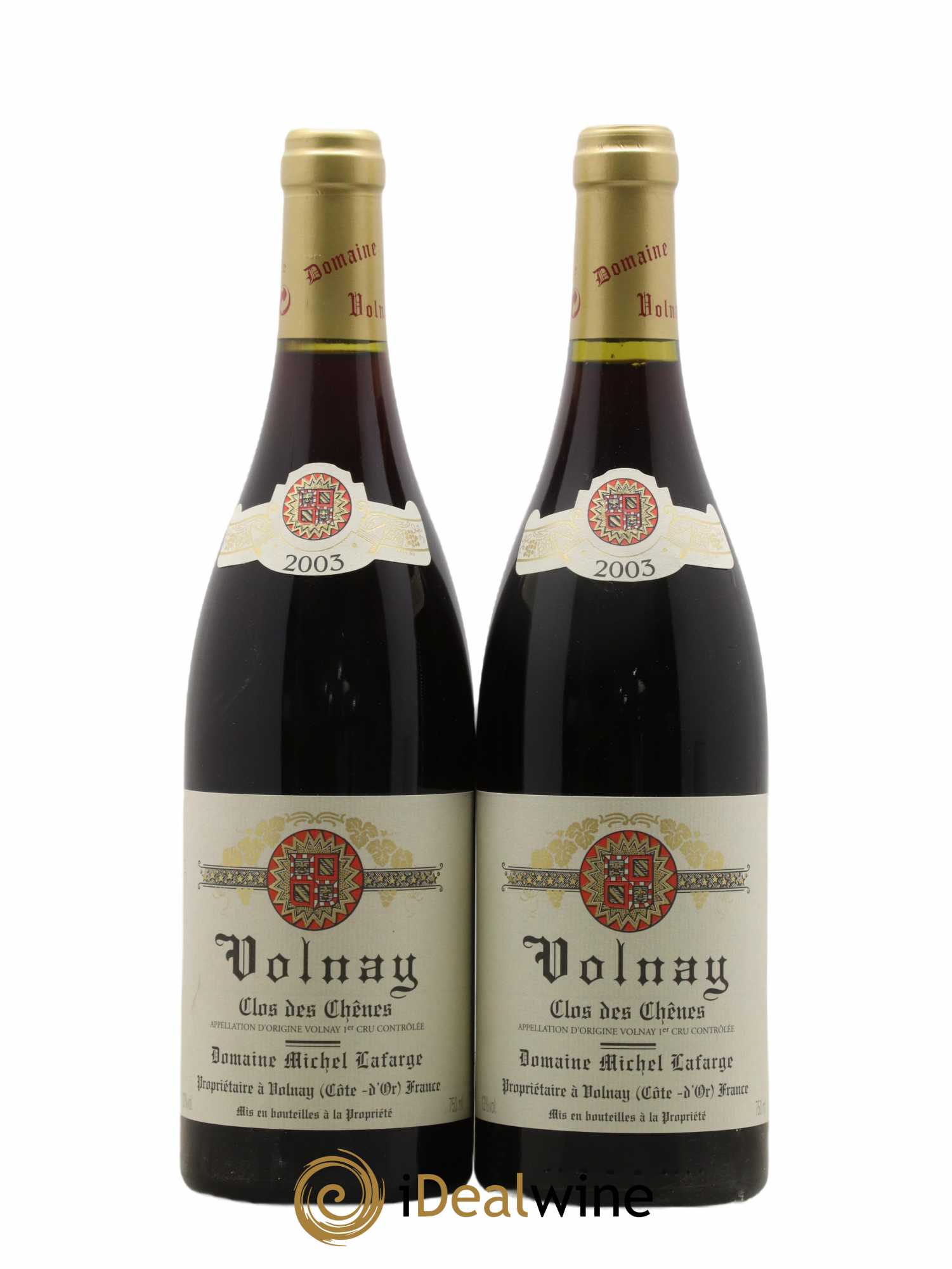 Volnay 1er Cru Clos des Chênes Lafarge (Domaine) 2003 - Lot de 2 bouteilles - 0