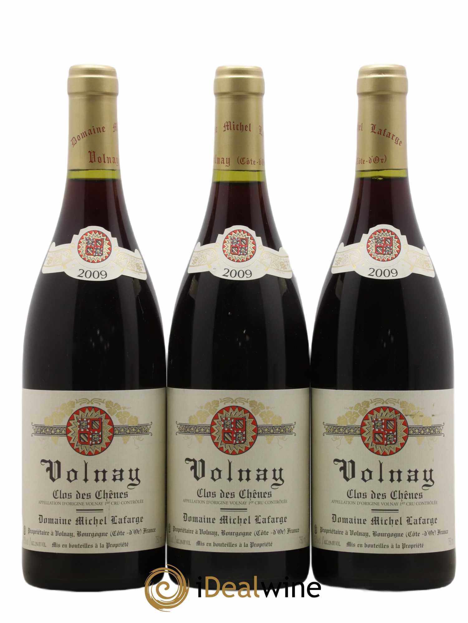 Volnay 1er Cru Clos des Chênes Lafarge (Domaine) 2009 - Lot de 3 bouteilles - 0