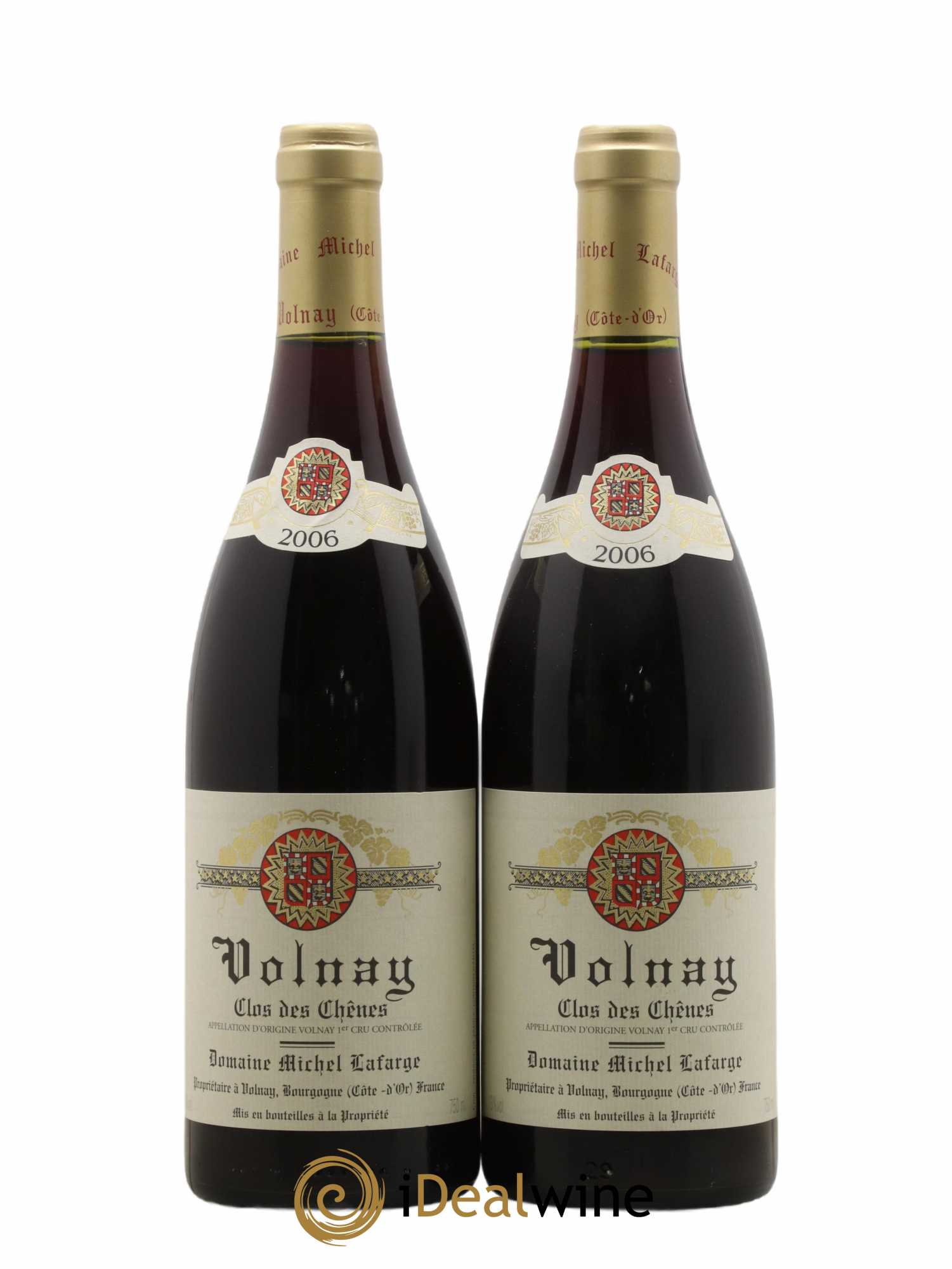 Volnay 1er Cru Clos des Chênes Lafarge (Domaine) 2006 - Lot de 2 bouteilles - 0