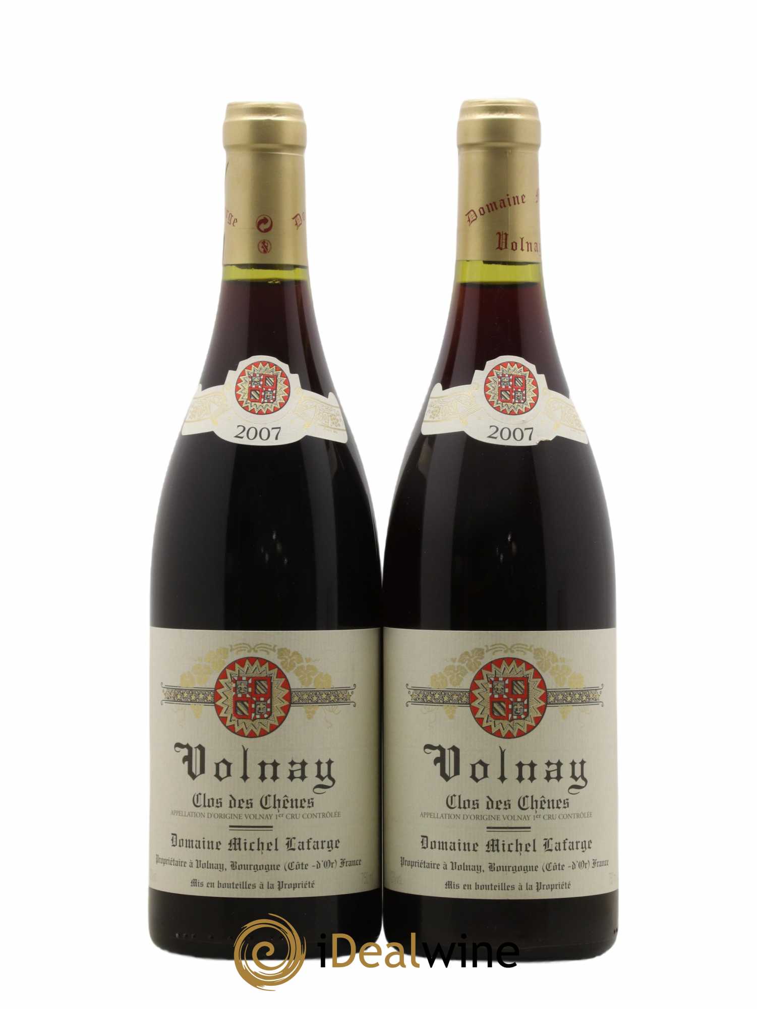 Volnay 1er Cru Clos des Chênes Lafarge (Domaine) 2007 - Lot de 2 bouteilles - 0