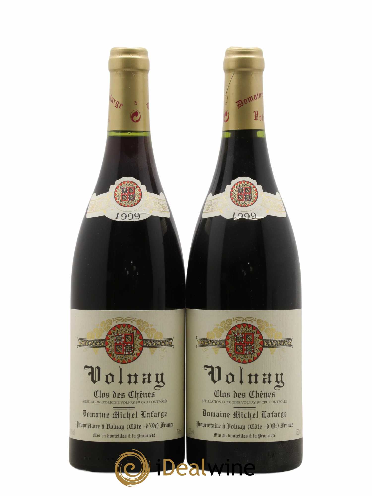 Volnay 1er Cru Clos des Chênes Lafarge (Domaine) 1999 - Lot de 2 bouteilles - 0