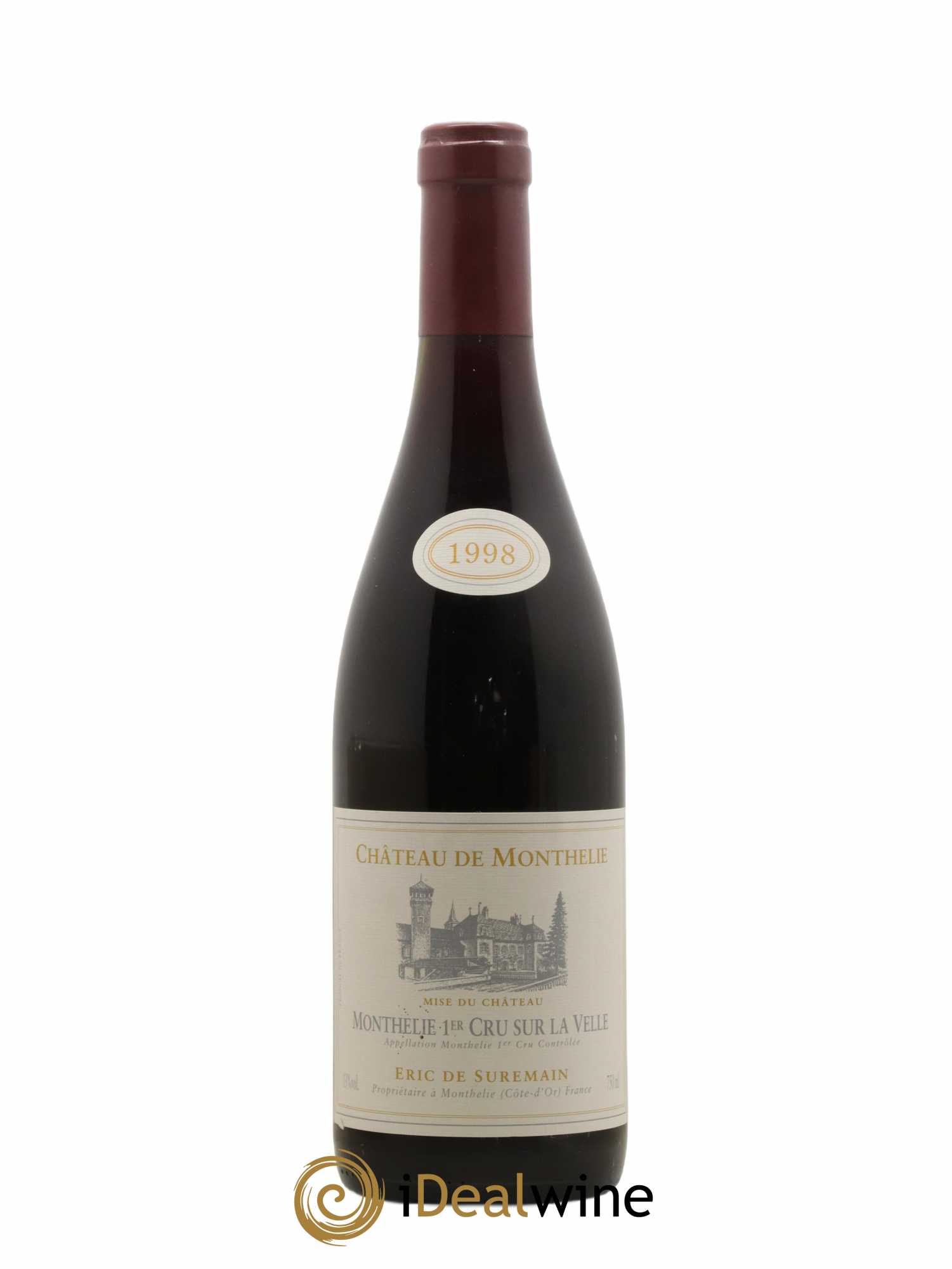 Monthélie 1er Cru (senza prezzo di riserva) 1998 - Lotto di 1 bottiglia - 0