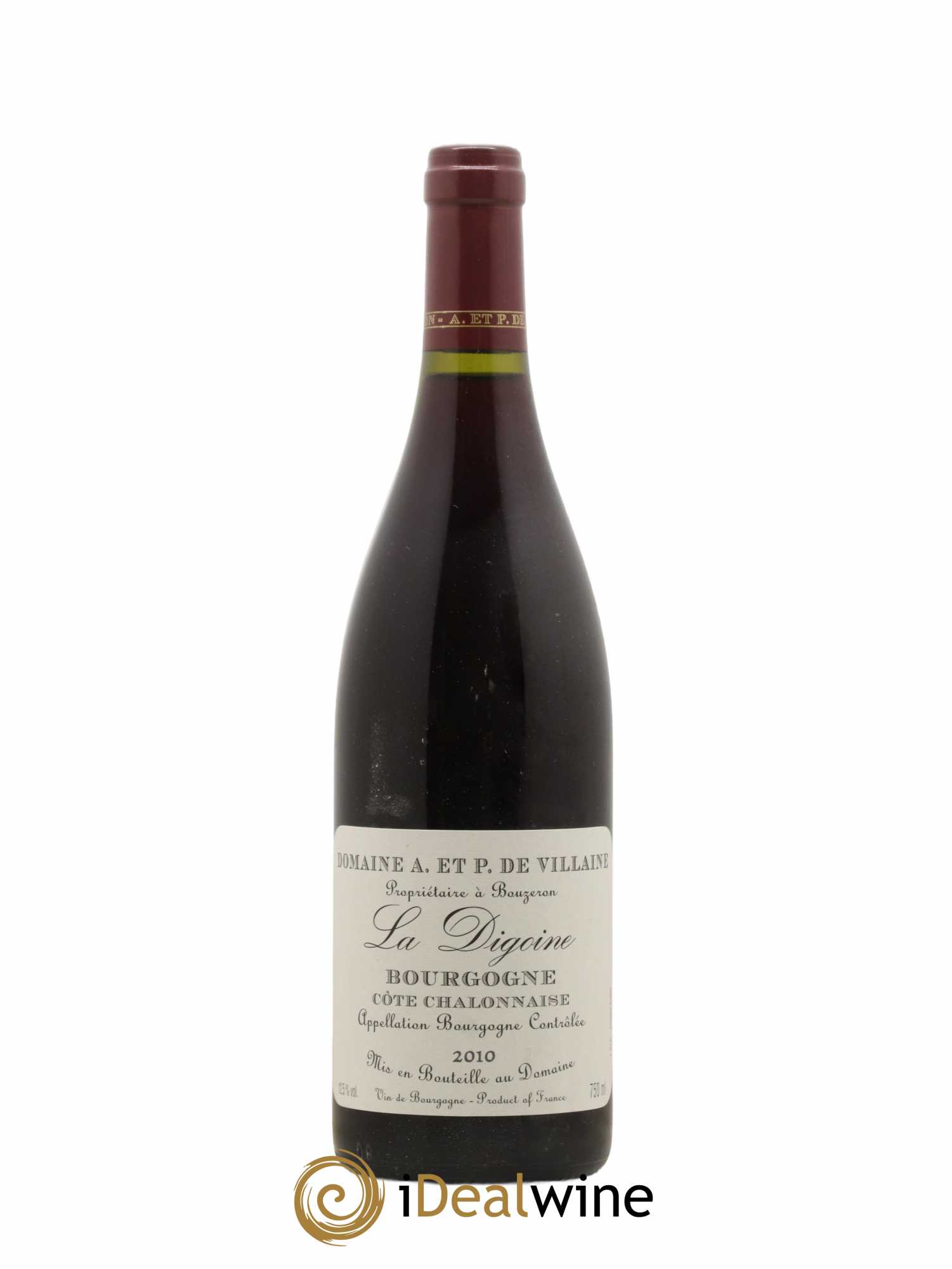 Bourgogne La Digoine Domaine de Villaine 2010 - Lot de 1 bouteille - 0