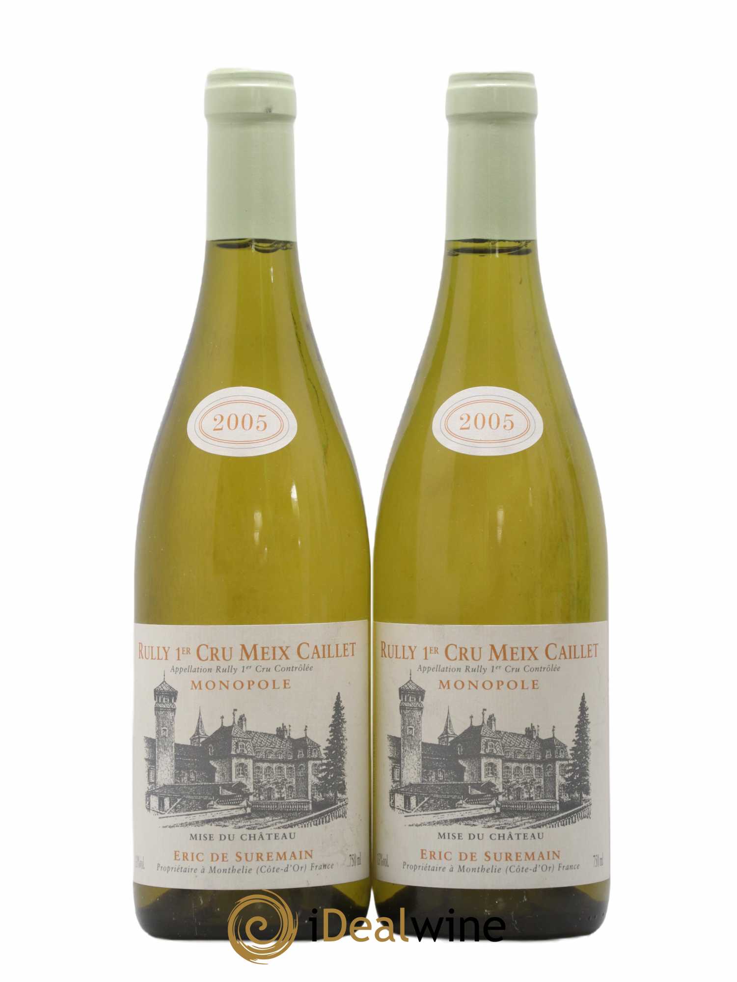 Rully 1er Cru Meix Caillet De Suremain 2005 - Lot de 2 bouteilles - 0