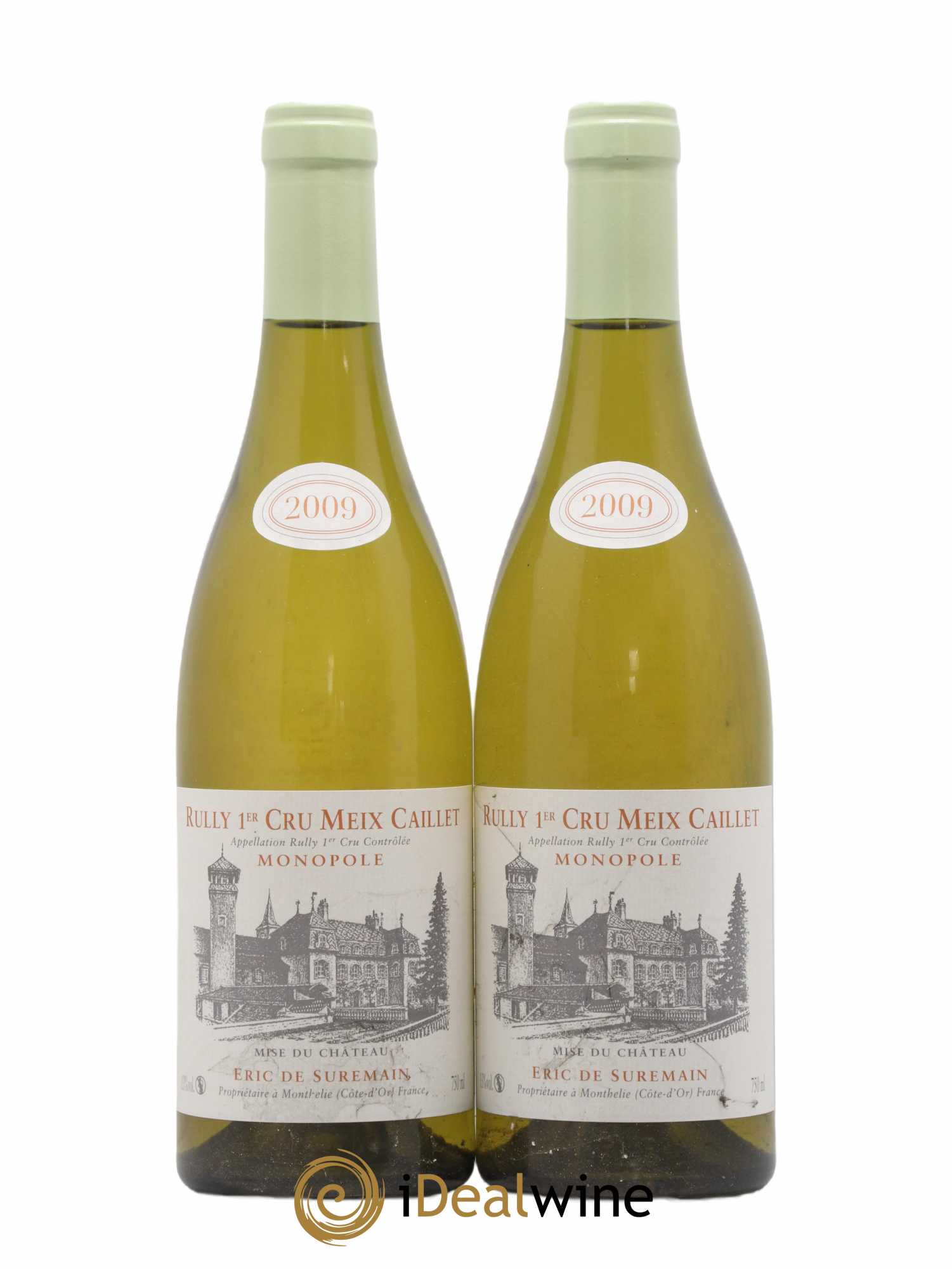 Rully 1er Cru Meix Caillet De Suremain 2009 - Lot de 2 bouteilles - 0