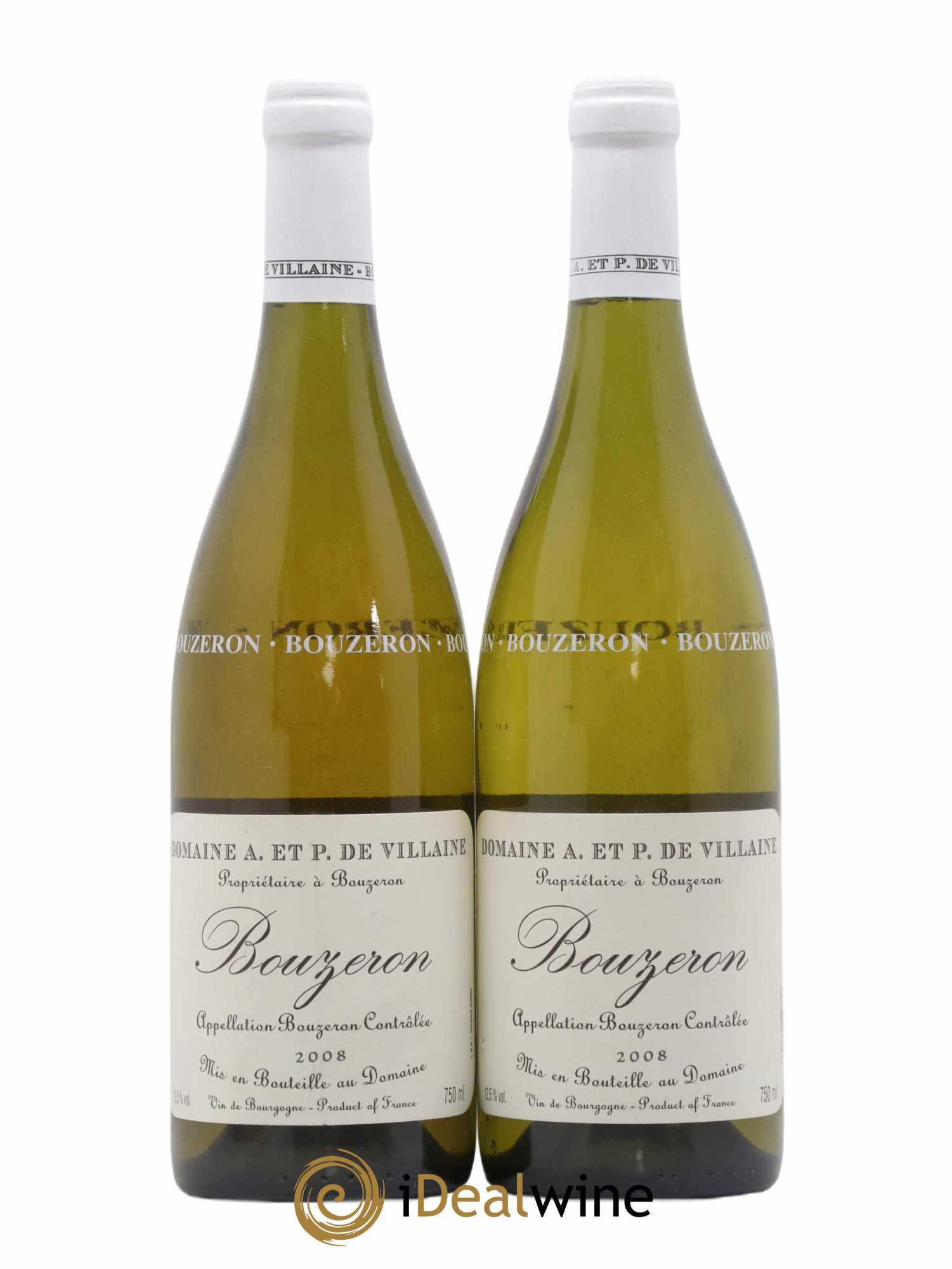 Bouzeron Domaine de Villaine 2008 - Lot de 2 bouteilles - 0
