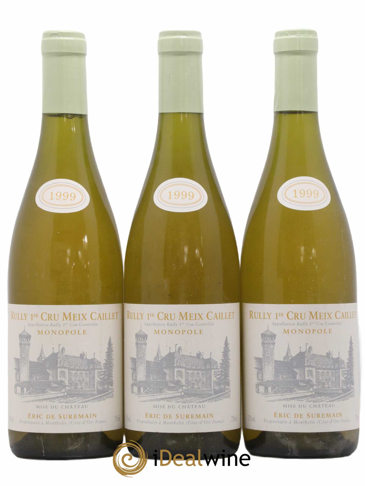 Rully 1er Cru (senza prezzo di riserva) 1999 - Lotto di 3 bottiglie - 0