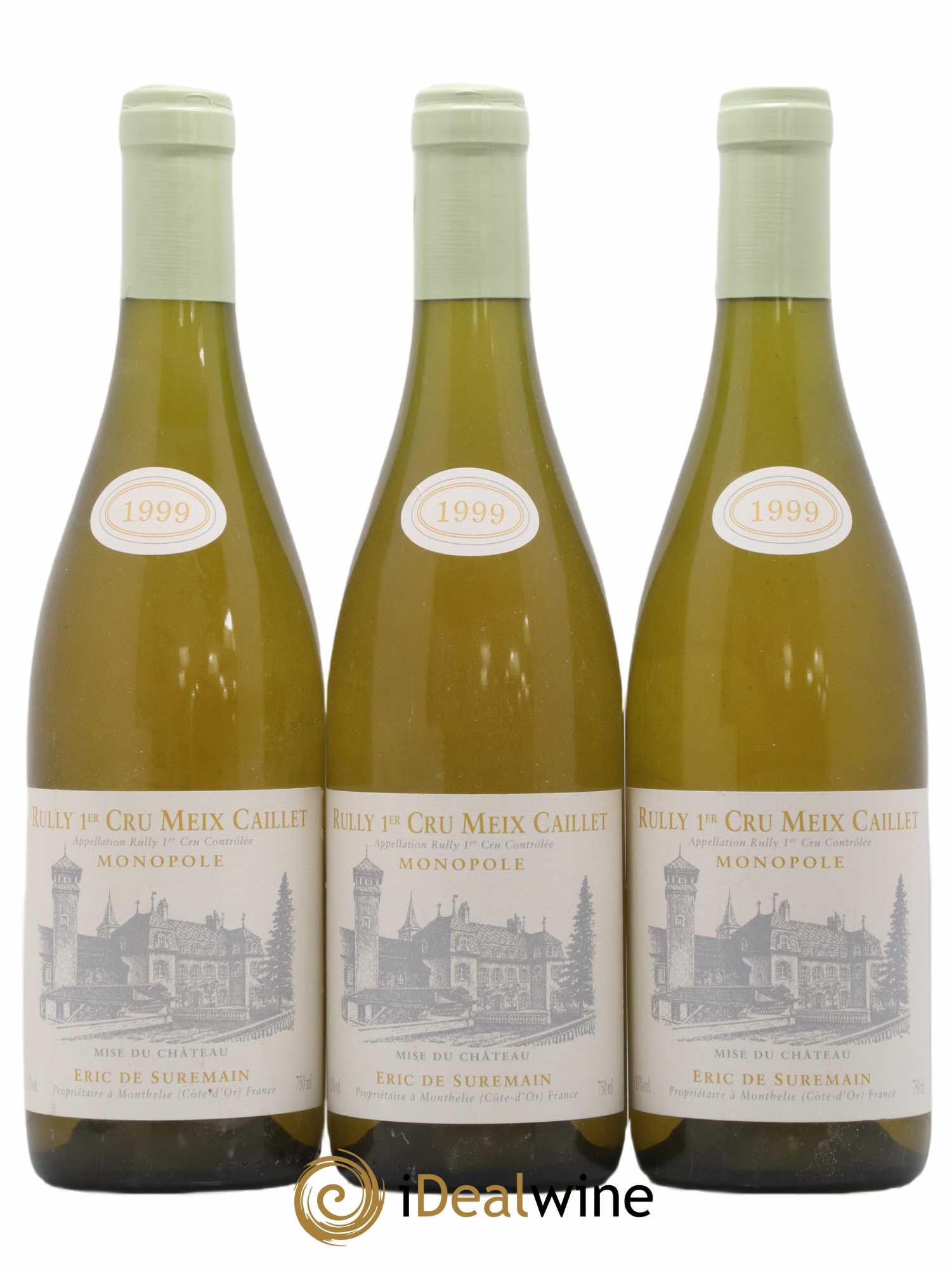 Rully 1er Cru (senza prezzo di riserva) 1999 - Lotto di 3 bottiglie - 0