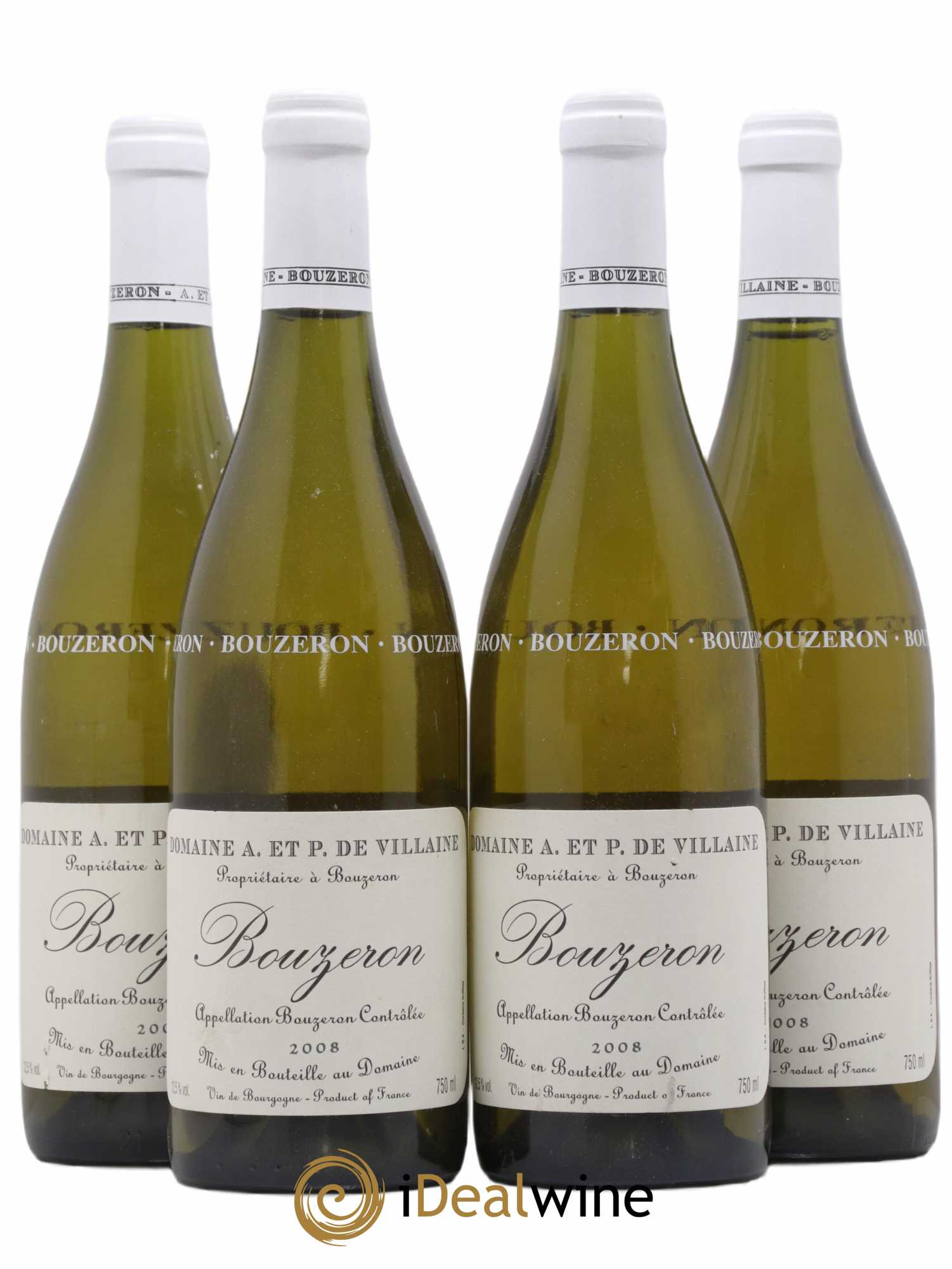 Bouzeron Domaine de Villaine 2008 - Lot de 4 bouteilles - 0