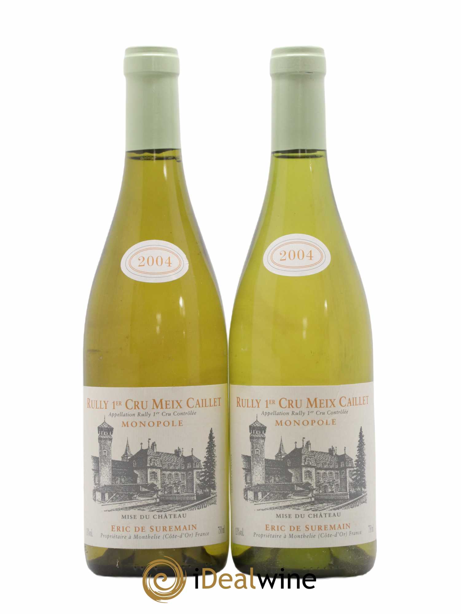 Rully 1er Cru Meix Caillet De Suremain 2004 - Lot de 2 bouteilles - 0